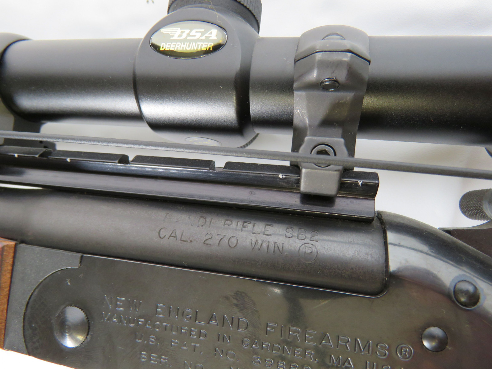 Harrington & Richardson .270 Handi Rifle with Scope on Stand - Image 11