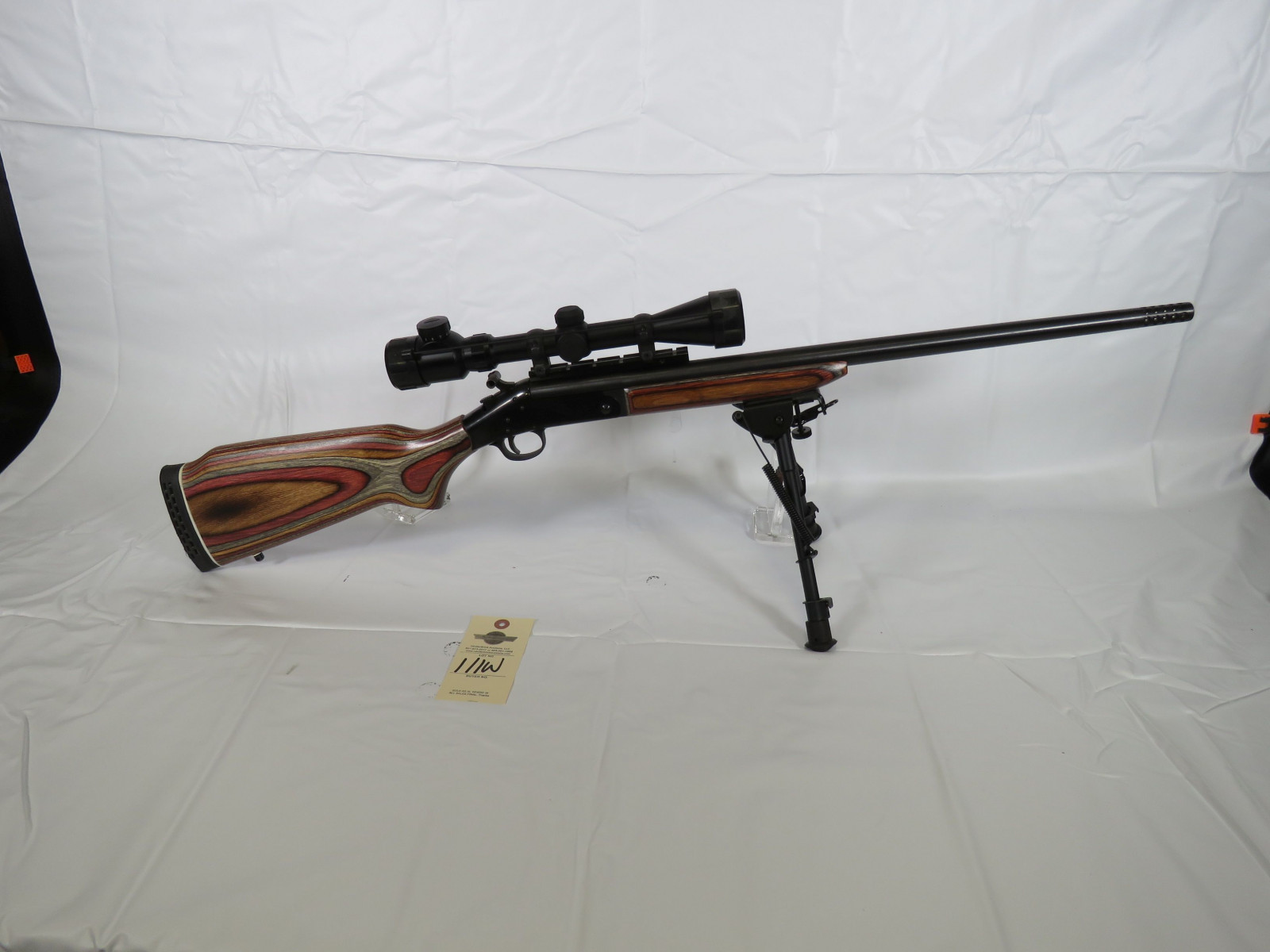 Harrington & Richardson .270 Handi Rifle with Scope on Stand - Image 6
