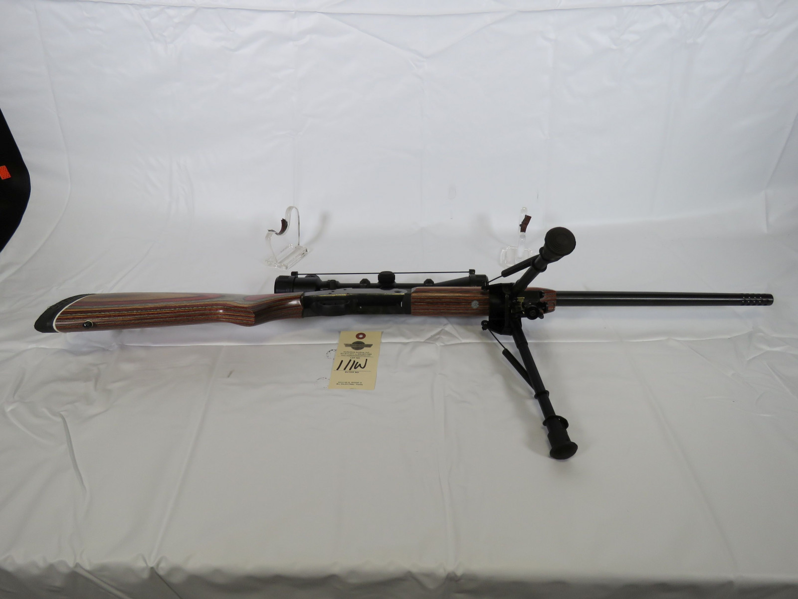 Harrington & Richardson .270 Handi Rifle with Scope on Stand - Image 9