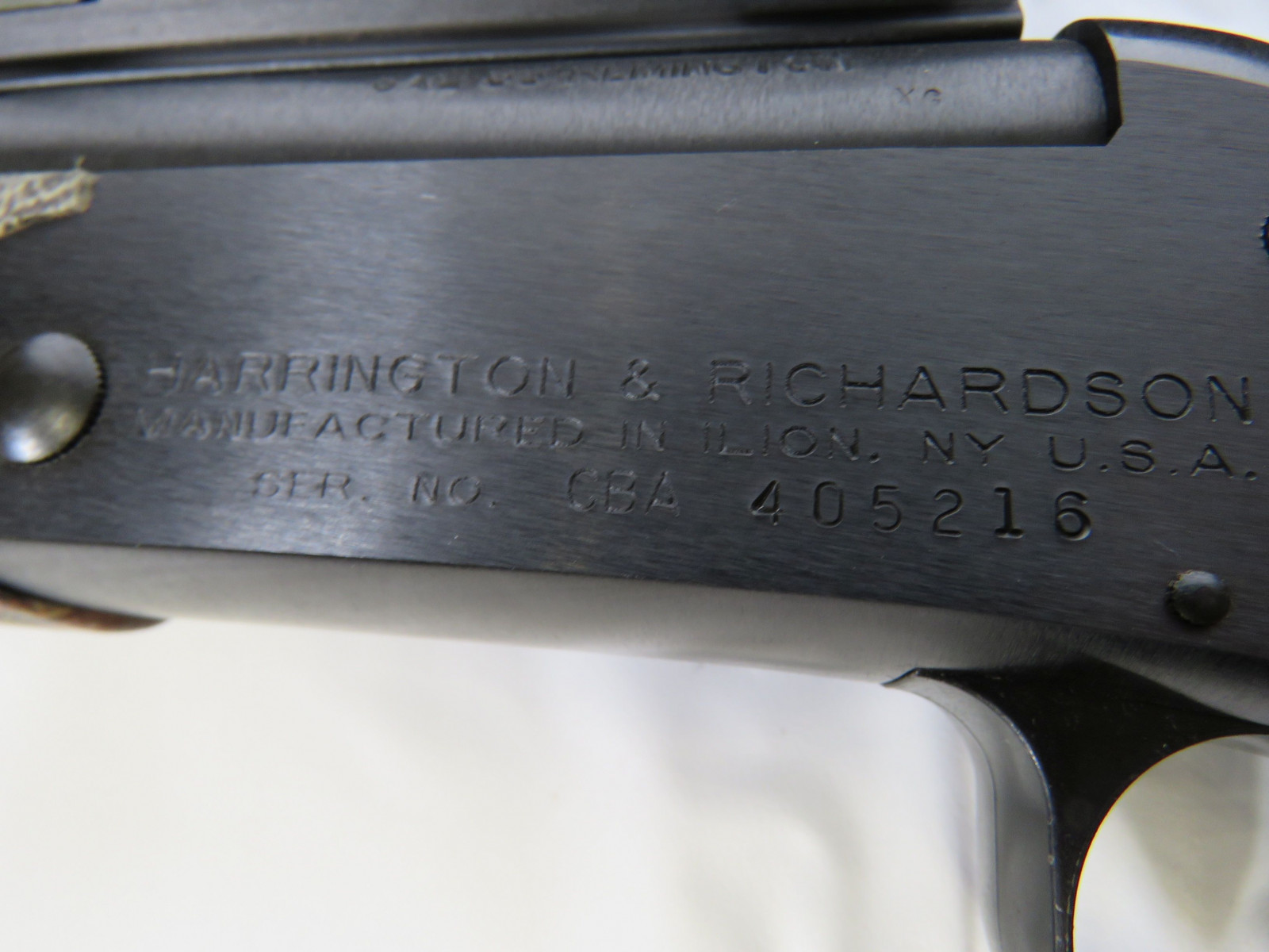 Harrington & Richardson Model 1871 .35REM with Scope Rifle - Image 10