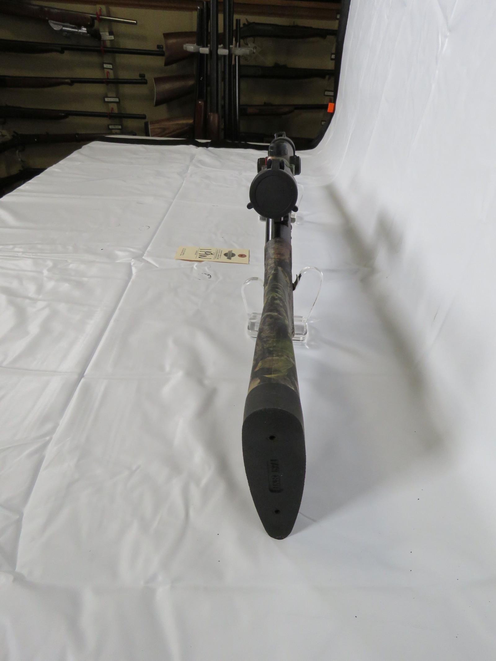 Harrington & Richardson Model 1871 .35REM with Scope Rifle - Image 4