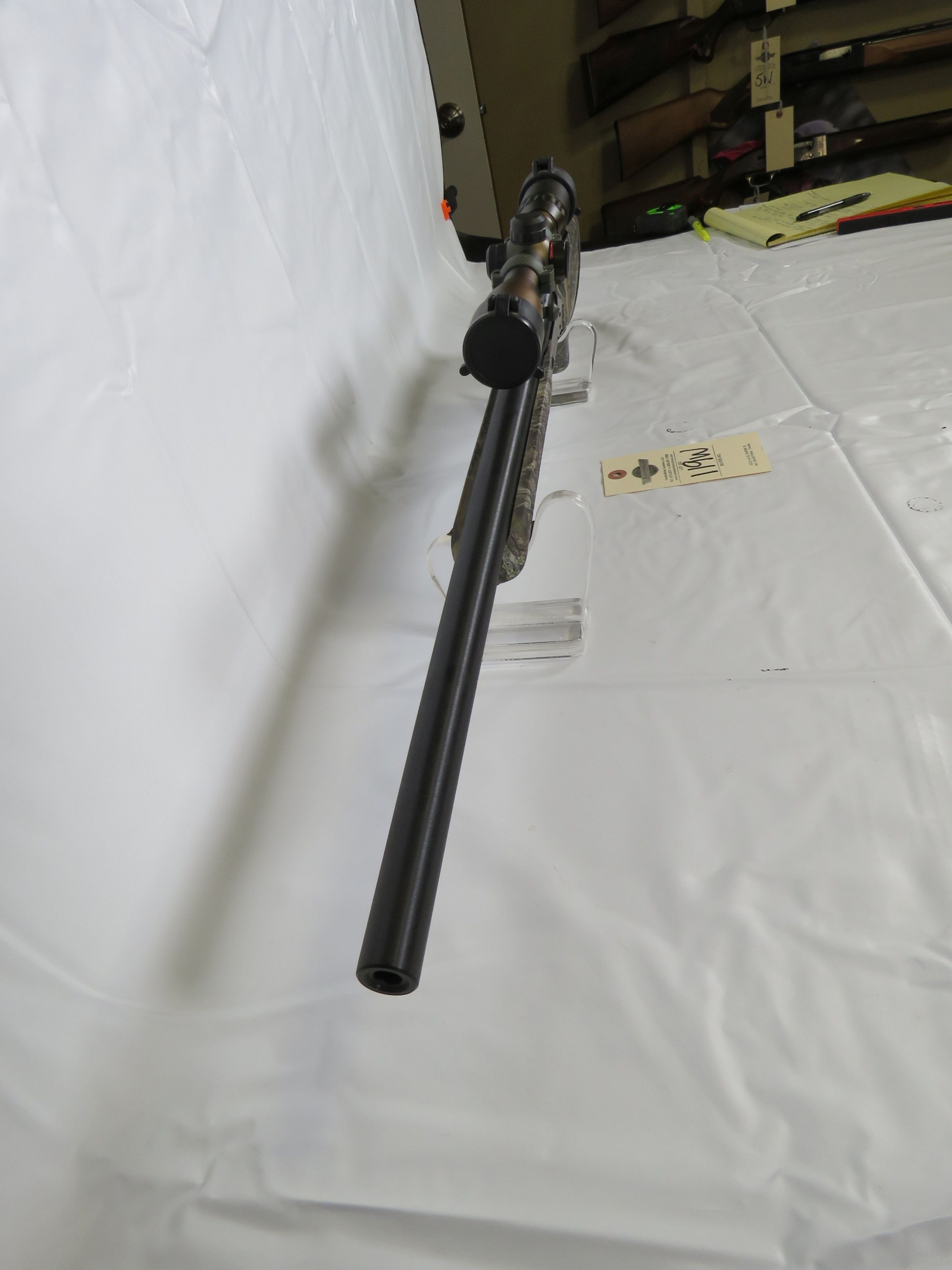 Harrington & Richardson Model 1871 .35REM with Scope Rifle - Image 5