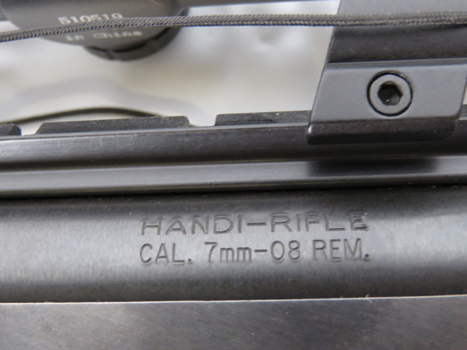 Harrington & Richardson 7mm-08 REM Handi Rifle with Scope and Stand - Image 14