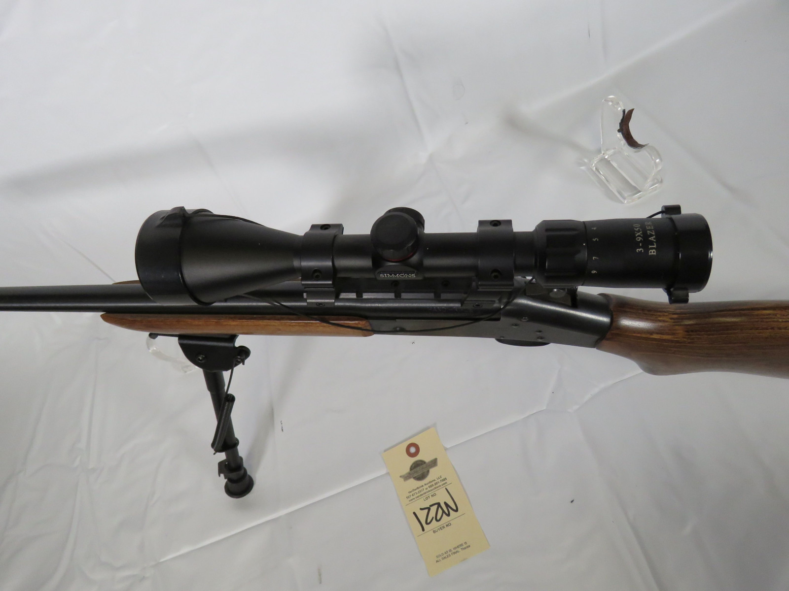 Harrington & Richardson 7mm-08 REM Handi Rifle with Scope and Stand - Image 3