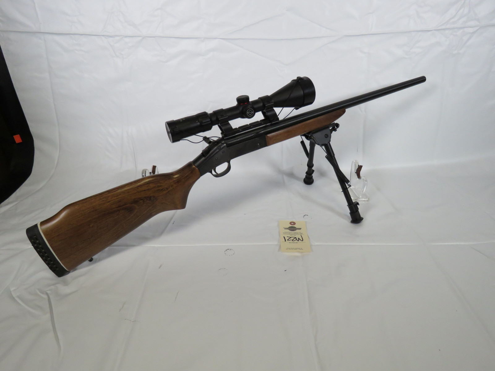 Harrington & Richardson 7mm-08 REM Handi Rifle with Scope and Stand - Image 7