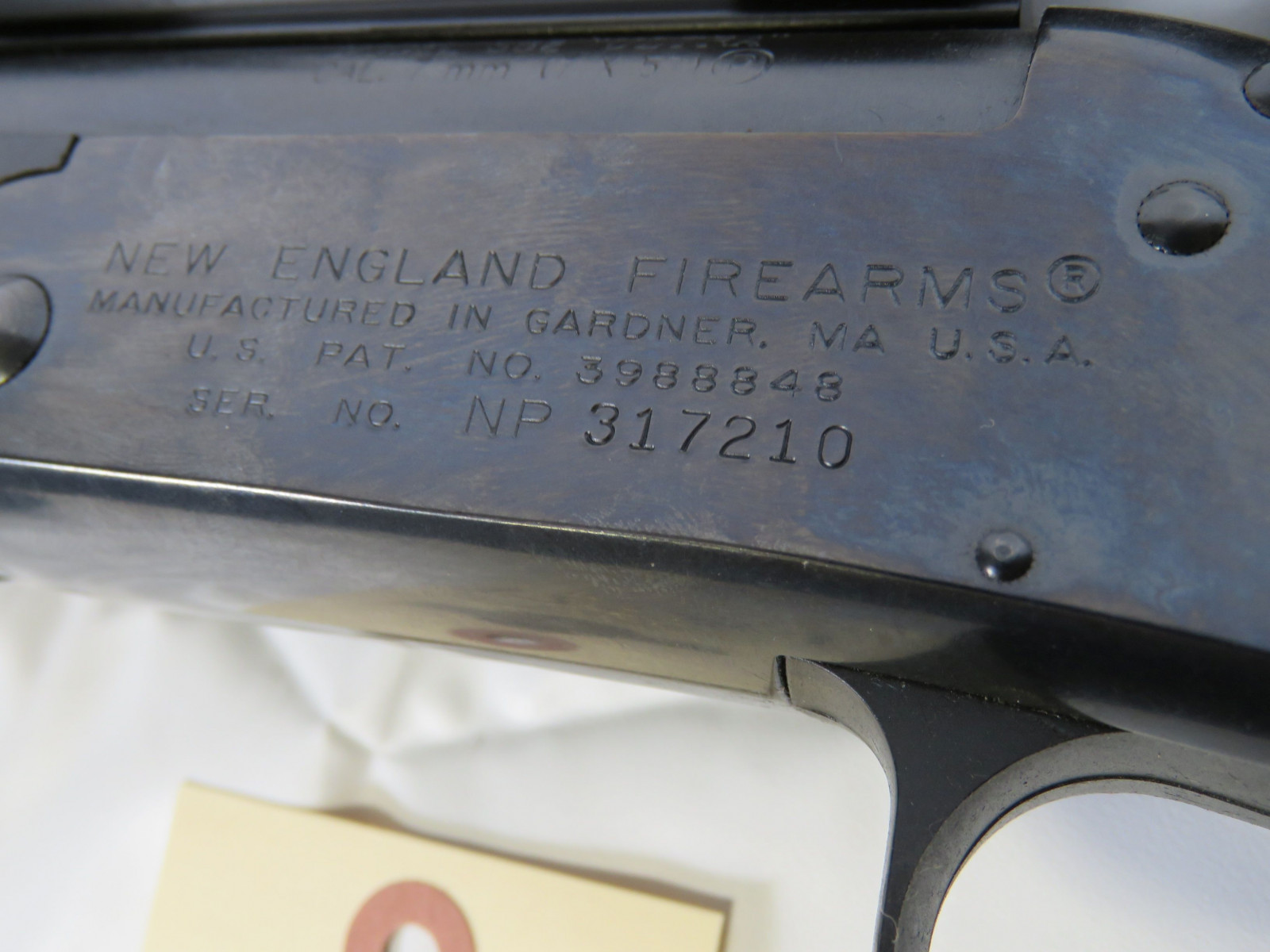 Harrington & Richardson Model SB2 Ultra 7mm (7x57) Rifle with Scope and Stand - Image 8