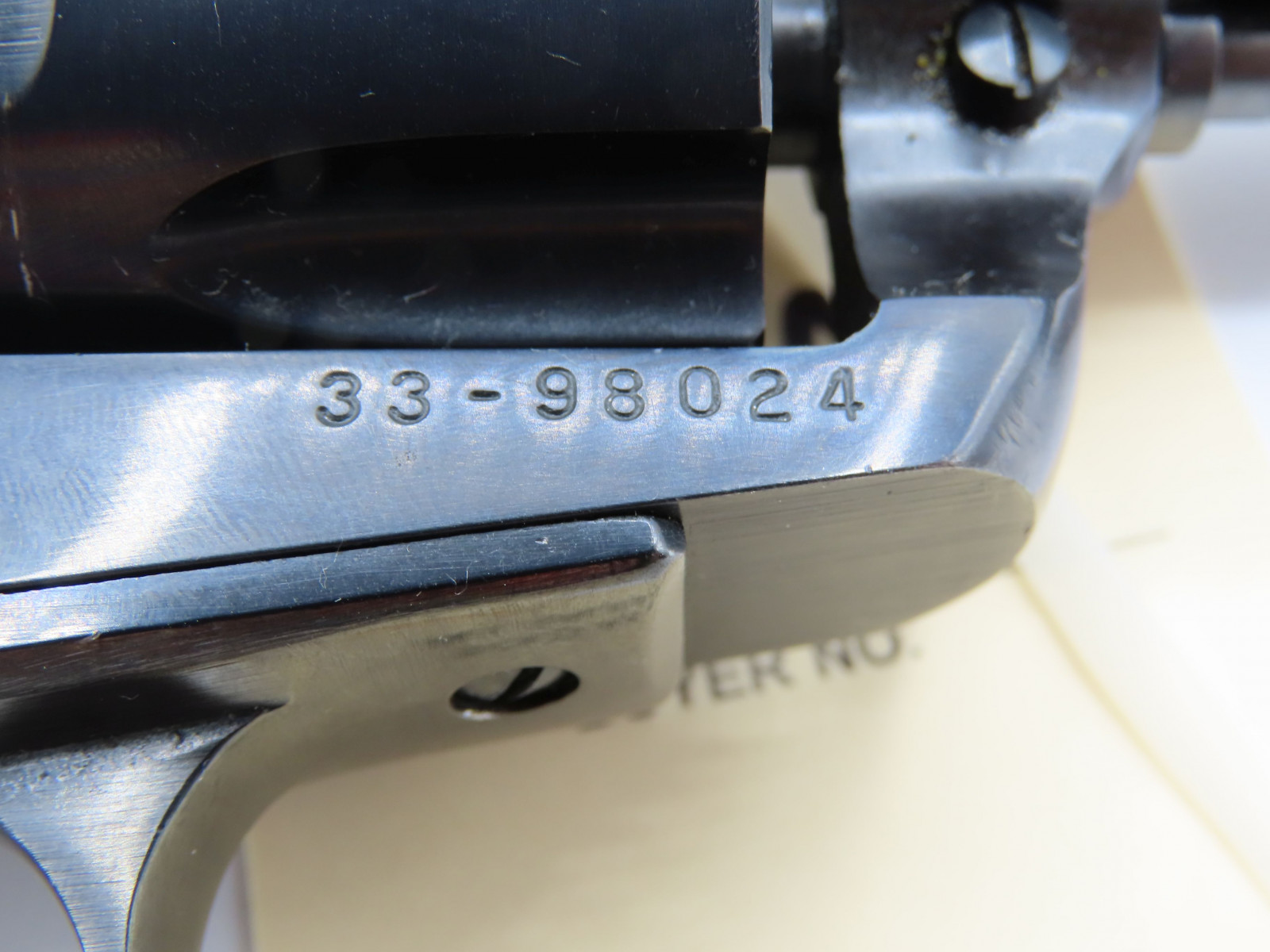 Ruger New Model Black Hawk .357 Magnum Revolver - Image 2