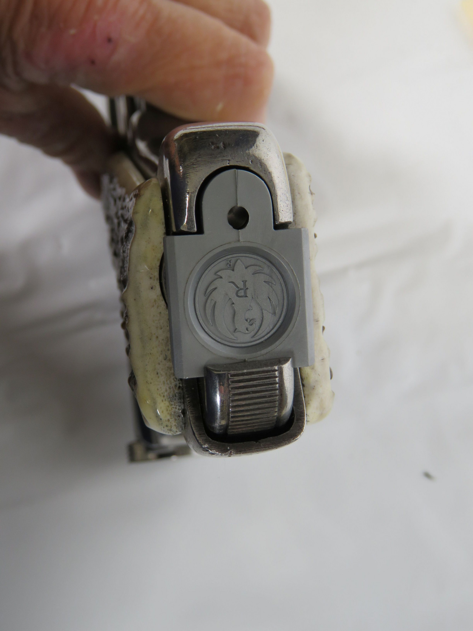 Ruger Mark 1 Target .22LR Semi-Automatic Pistol with Antler Grip - Image 11