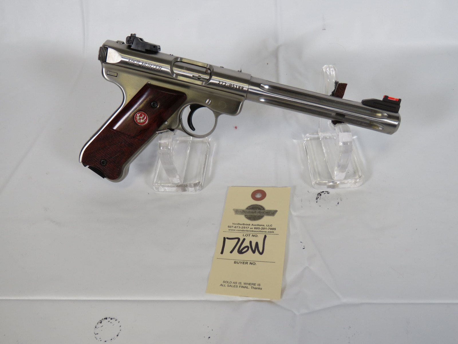 Ruger Mark 3 Target Hunter .22 handgun - Image 1