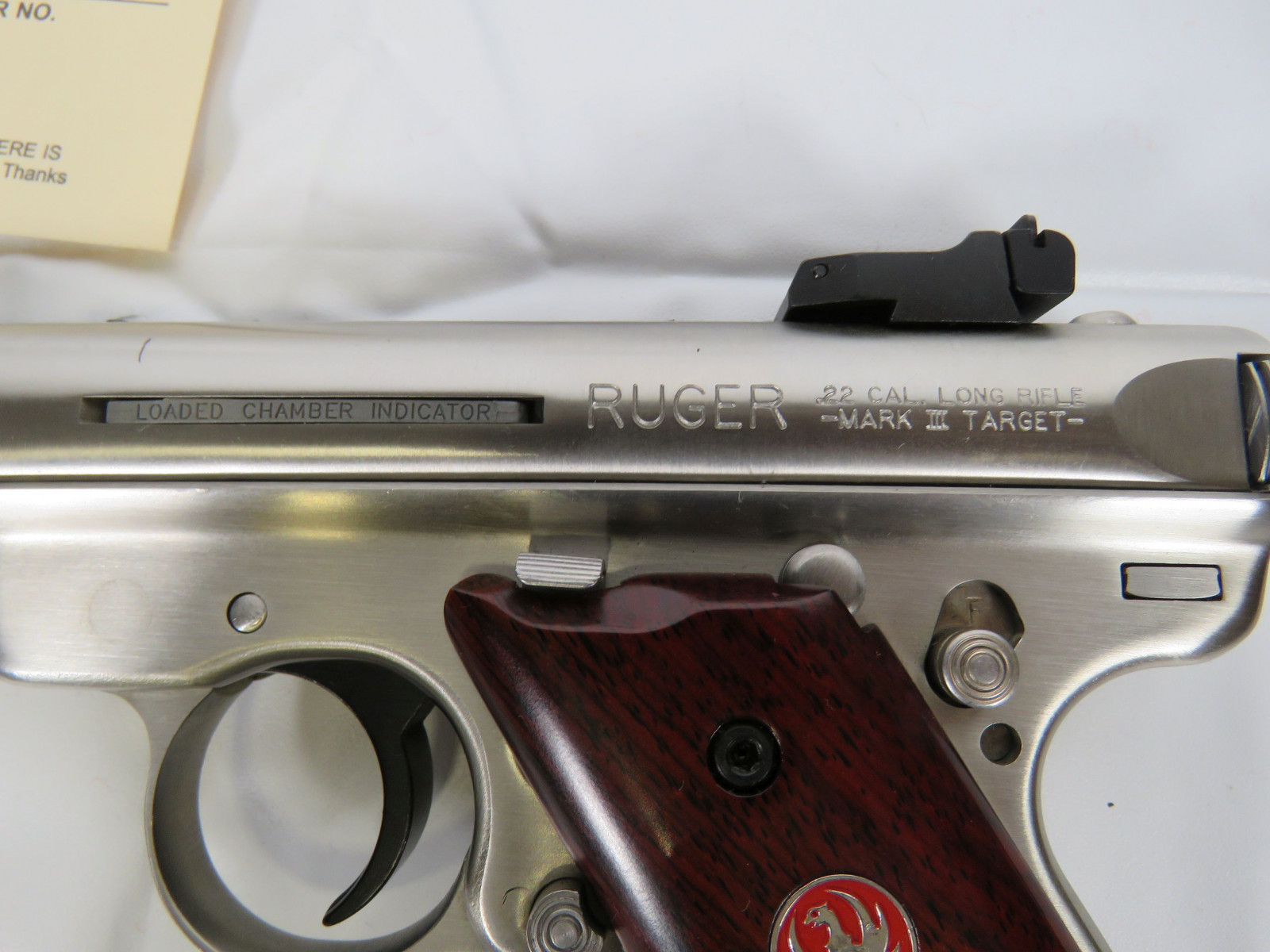 Ruger Mark 3 Target Hunter .22 handgun - Image 8