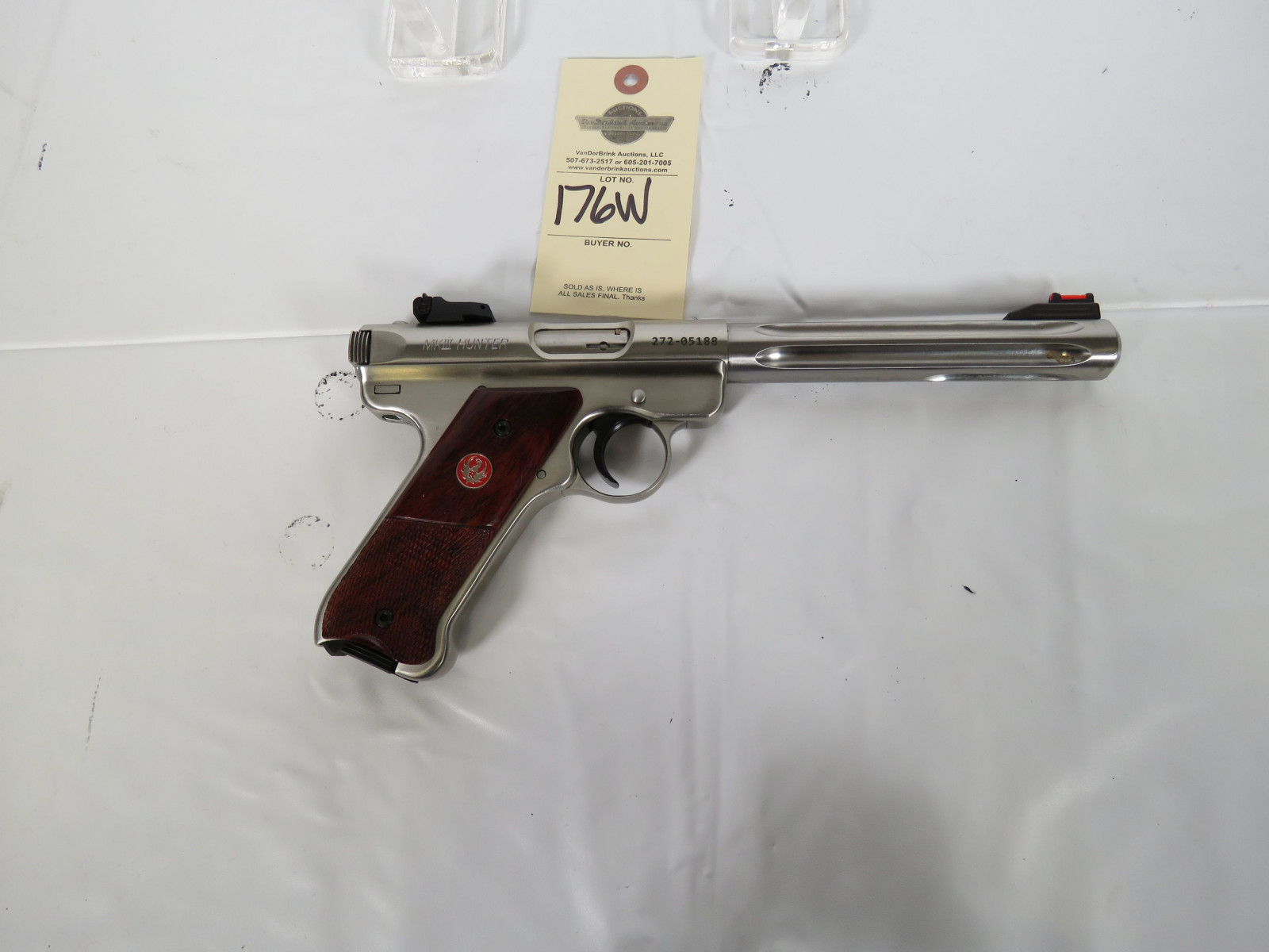 Ruger Mark 3 Target Hunter .22 handgun - Image 9