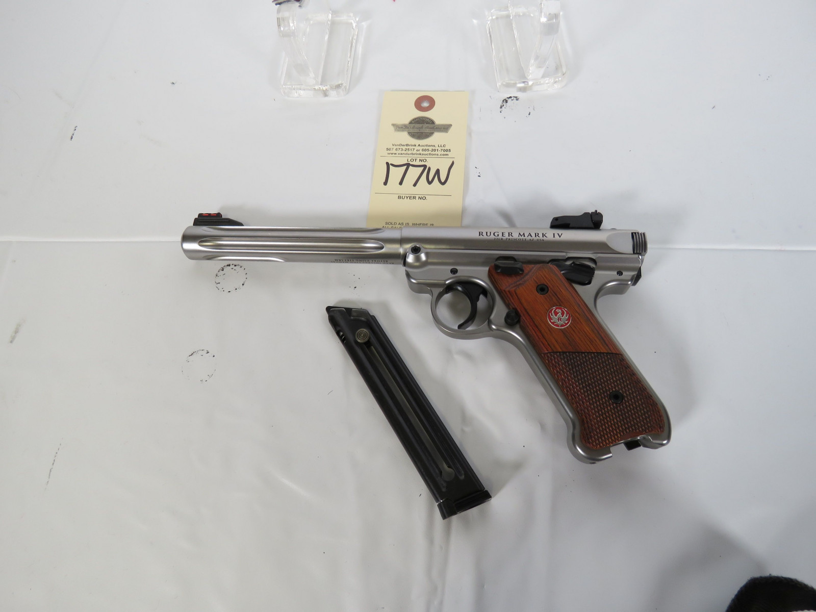 Ruger Mark 4 Target Hunter .22LR Handgun - Image 10