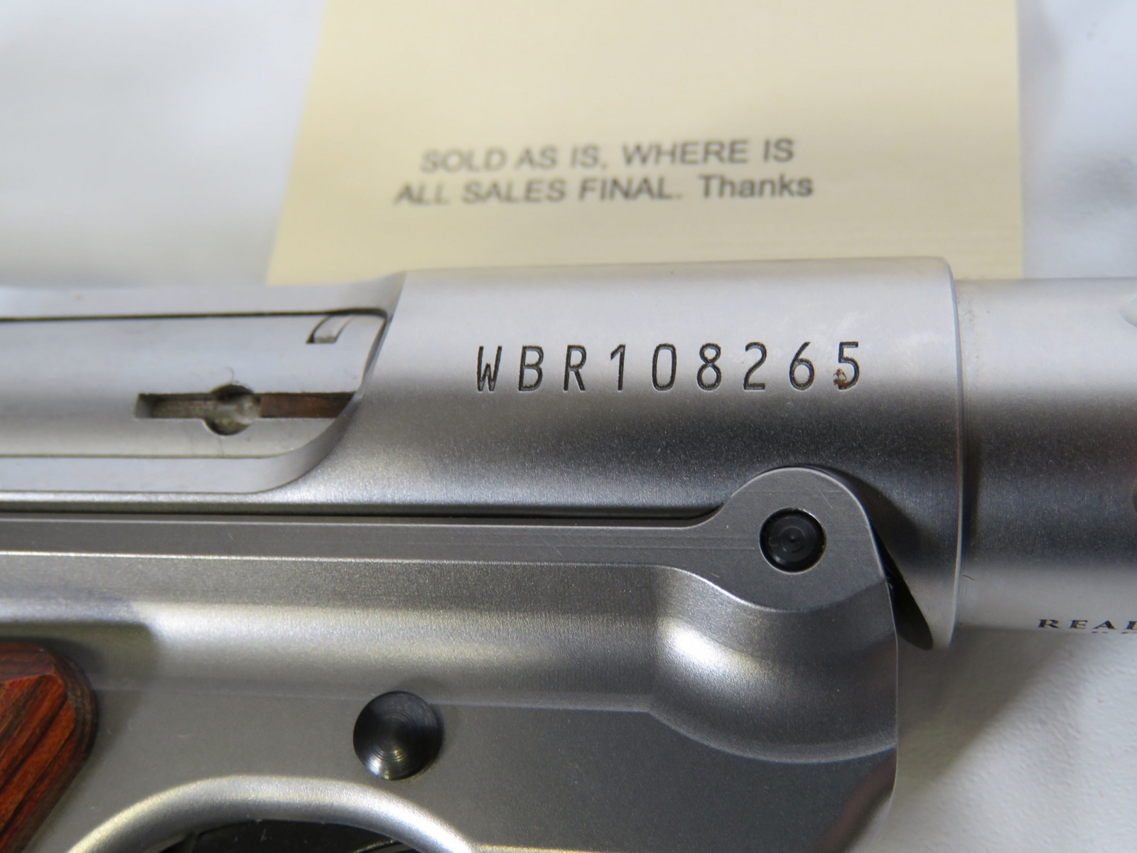 Ruger Mark 4 Target Hunter .22LR Handgun - Image 13