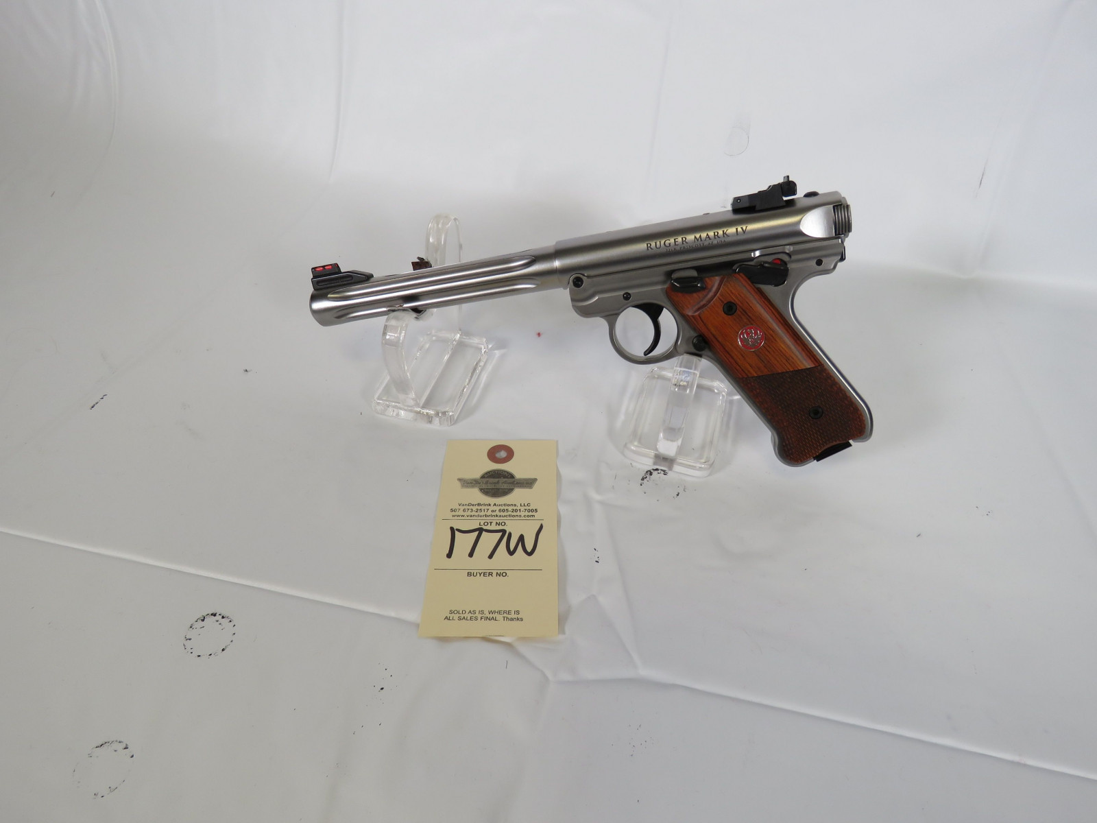 Ruger Mark 4 Target Hunter .22LR Handgun - Image 5