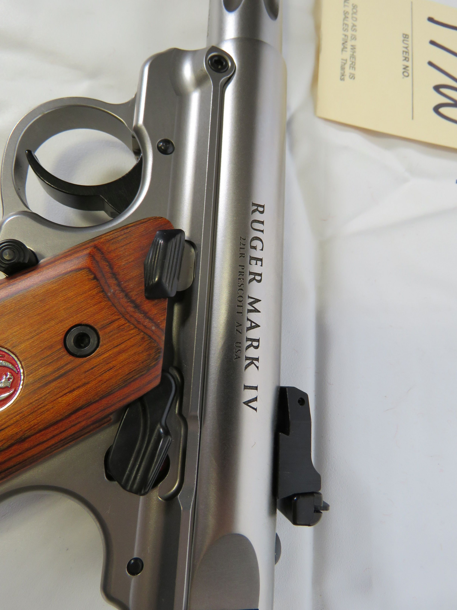 Ruger Mark 4 Target Hunter .22LR Handgun - Image 8