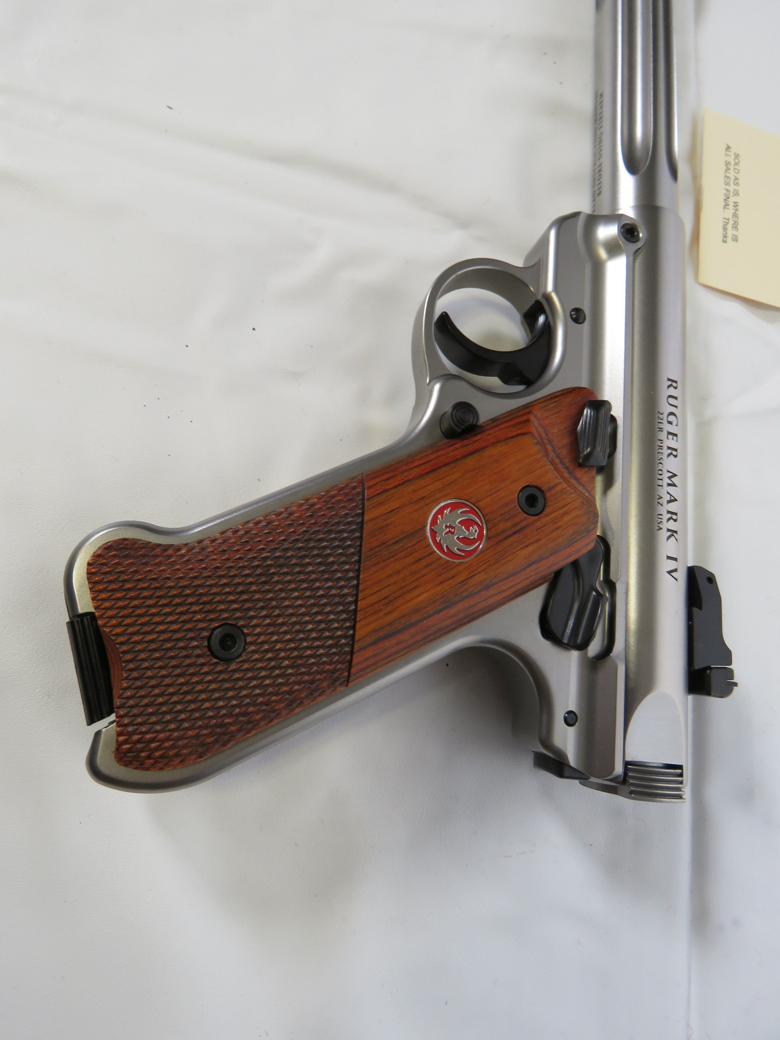 Ruger Mark 4 Target Hunter .22LR Handgun - Image 9