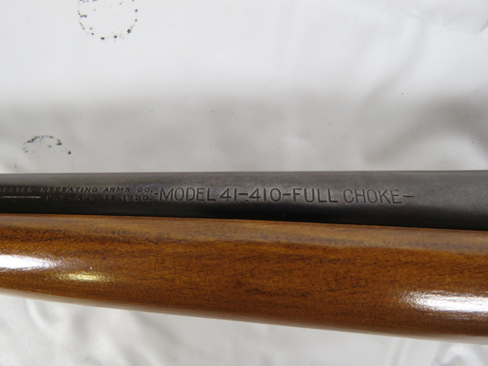 Winchester Model 41 .410 Single Shot Bolt Action Shotgun - Image 6