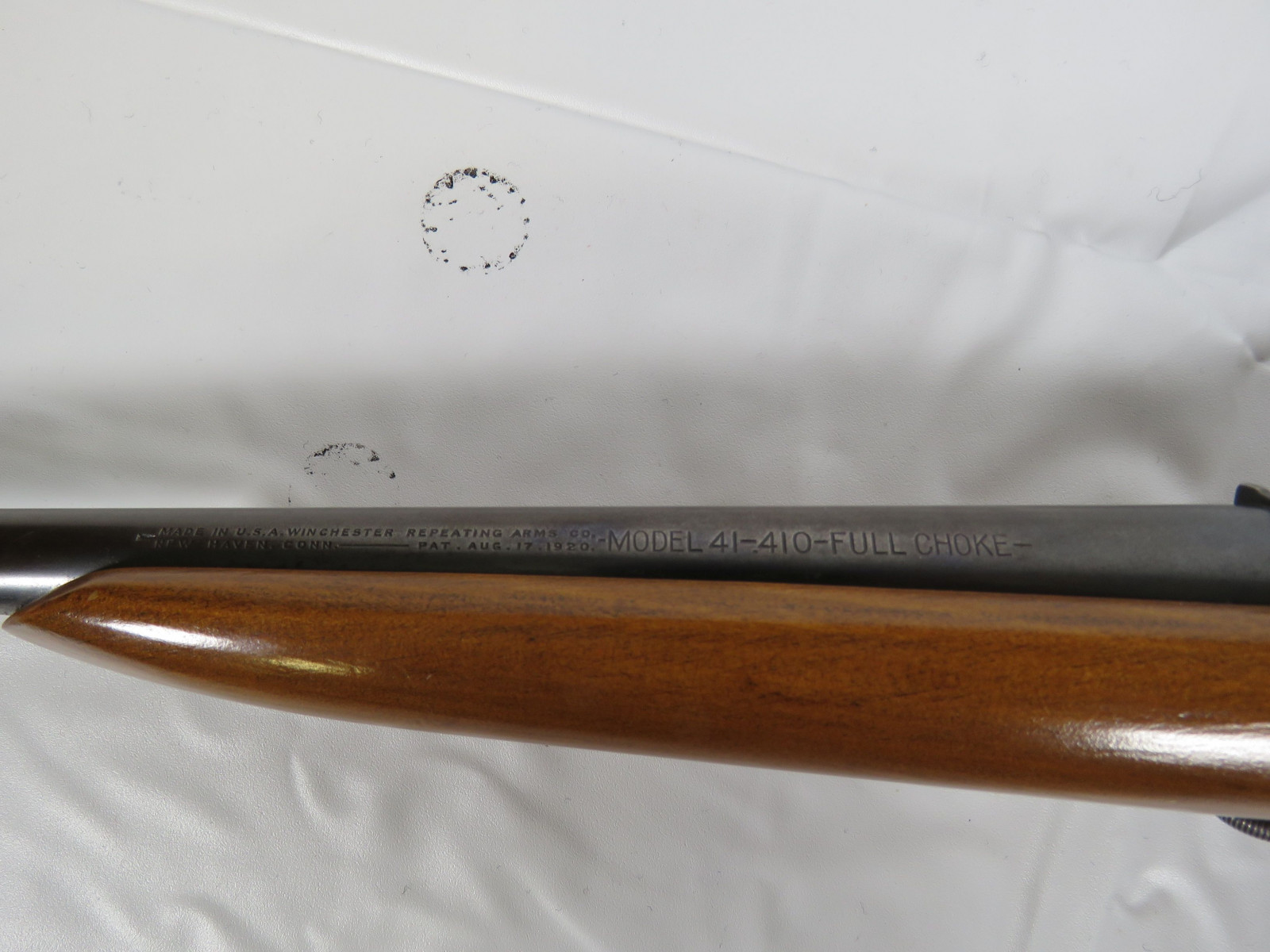 Winchester Model 41 .410 Single Shot Bolt Action Shotgun - Image 7