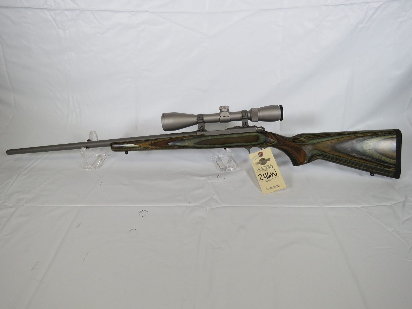 Ruger 77/17 .17 Hornet Bolt Action rifle with Scope - Image 1