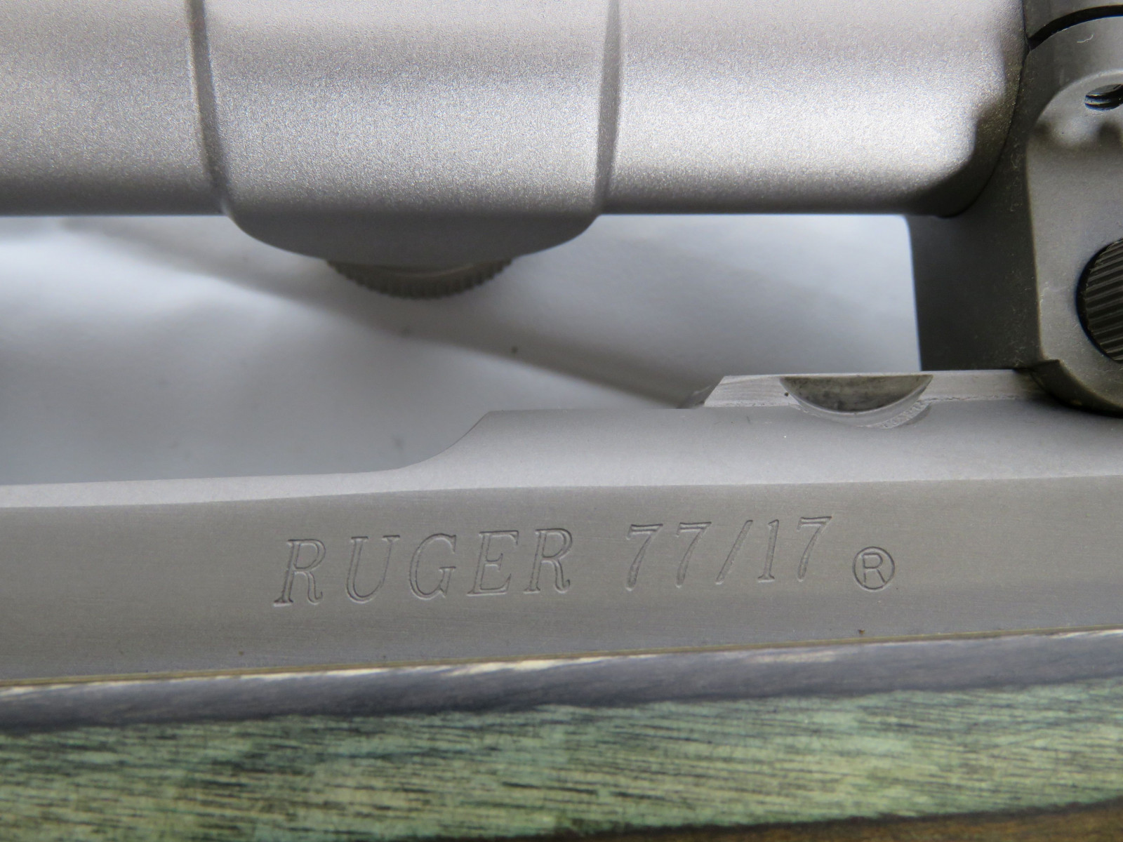 Ruger 77/17 .17 Hornet Bolt Action rifle with Scope - Image 16