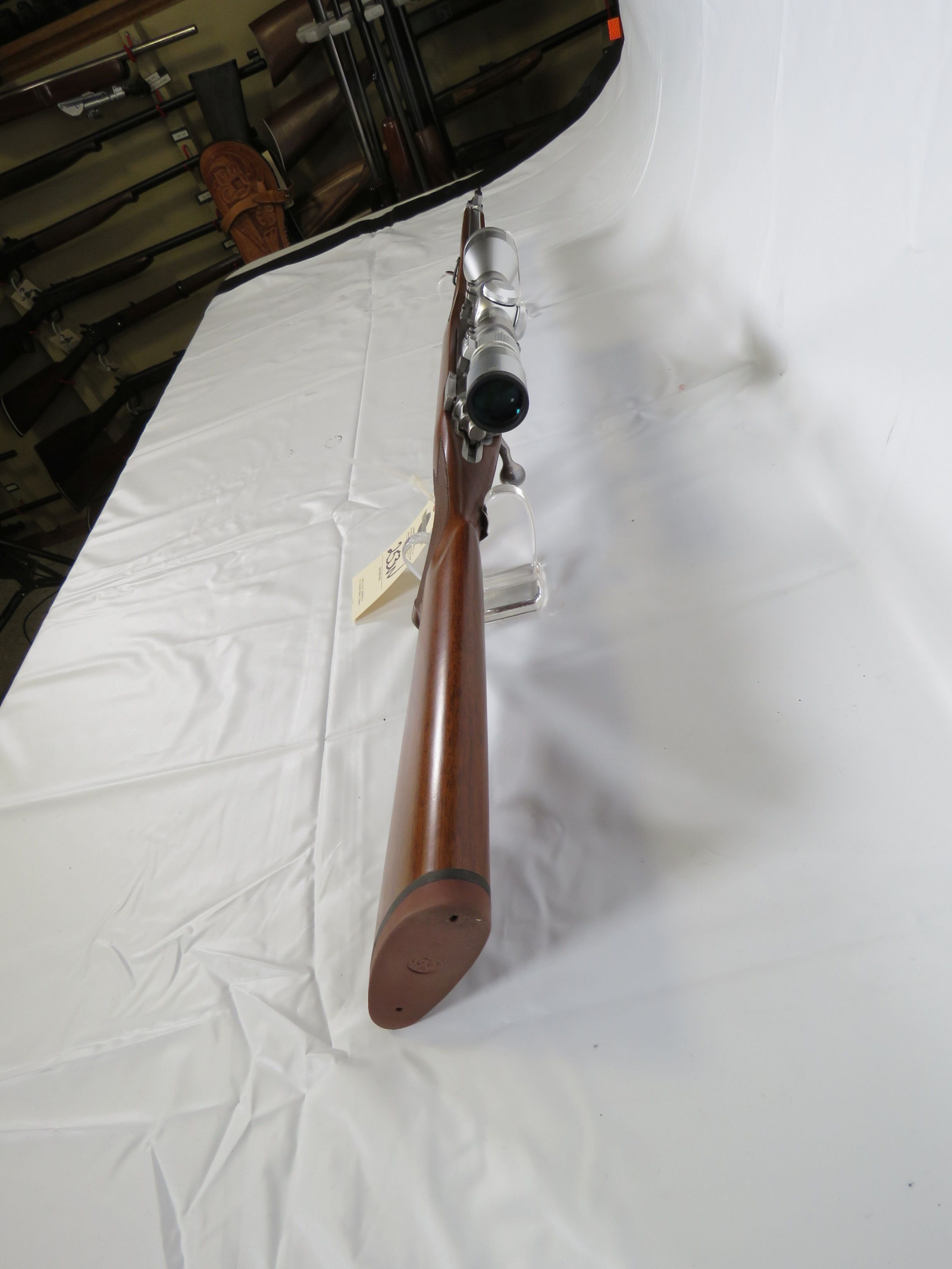 Ruger M77 Hawkeye Mannlicher 6.5 Creedmoor Bolt Action rifle with Scope - Image 5