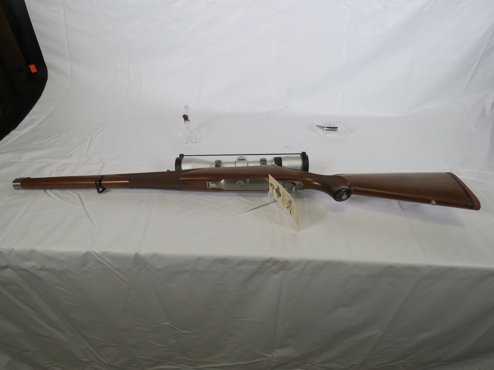 Ruger M77 Hawkeye .275 Rigby Mannlicher Bolt Action Rifle with Scope - Image 12