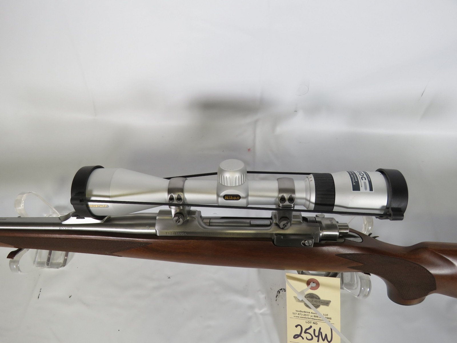 Ruger M77 Hawkeye .275 Rigby Mannlicher Bolt Action Rifle with Scope - Image 2