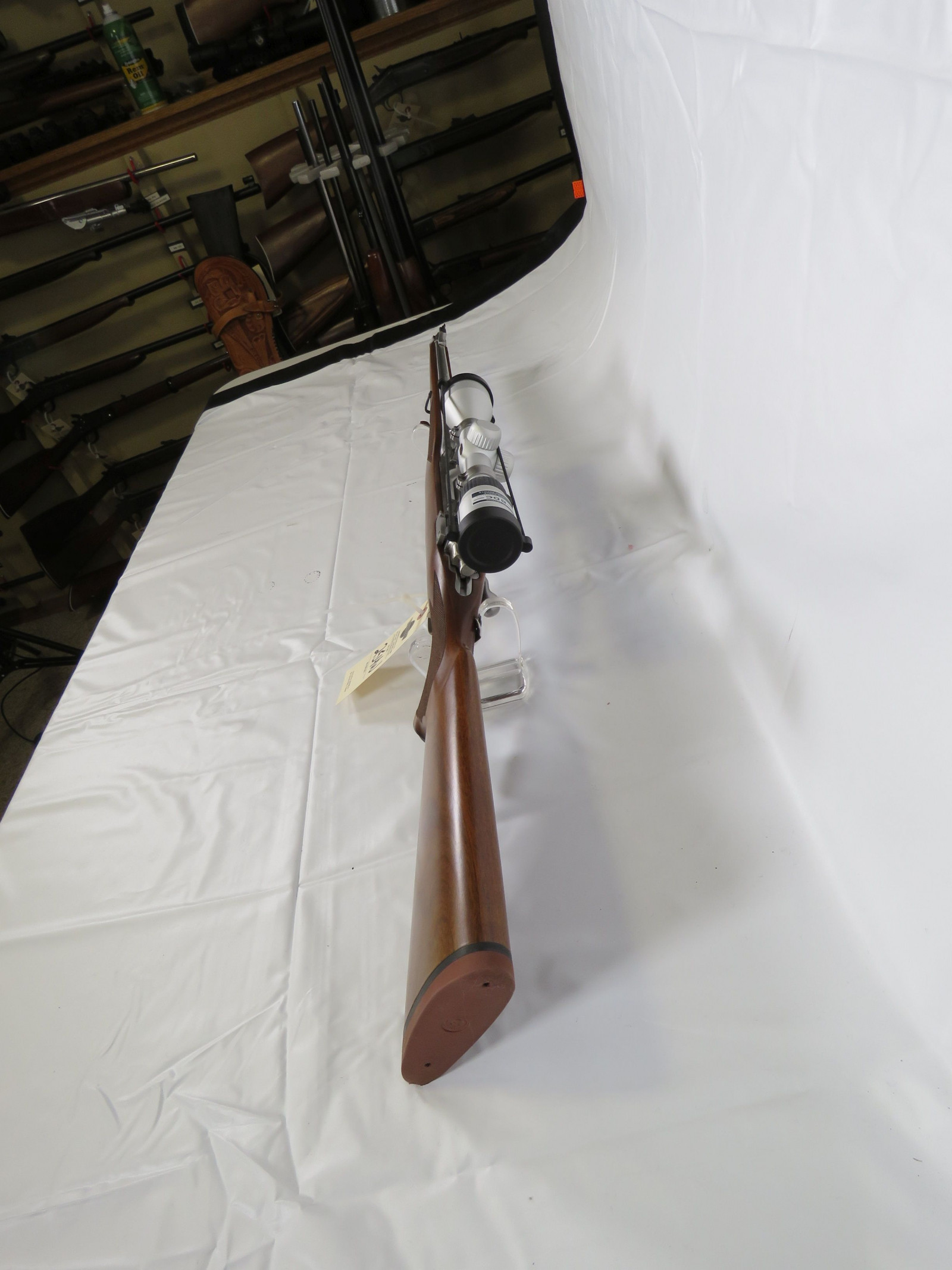 Ruger M77 Hawkeye .275 Rigby Mannlicher Bolt Action Rifle with Scope - Image 3