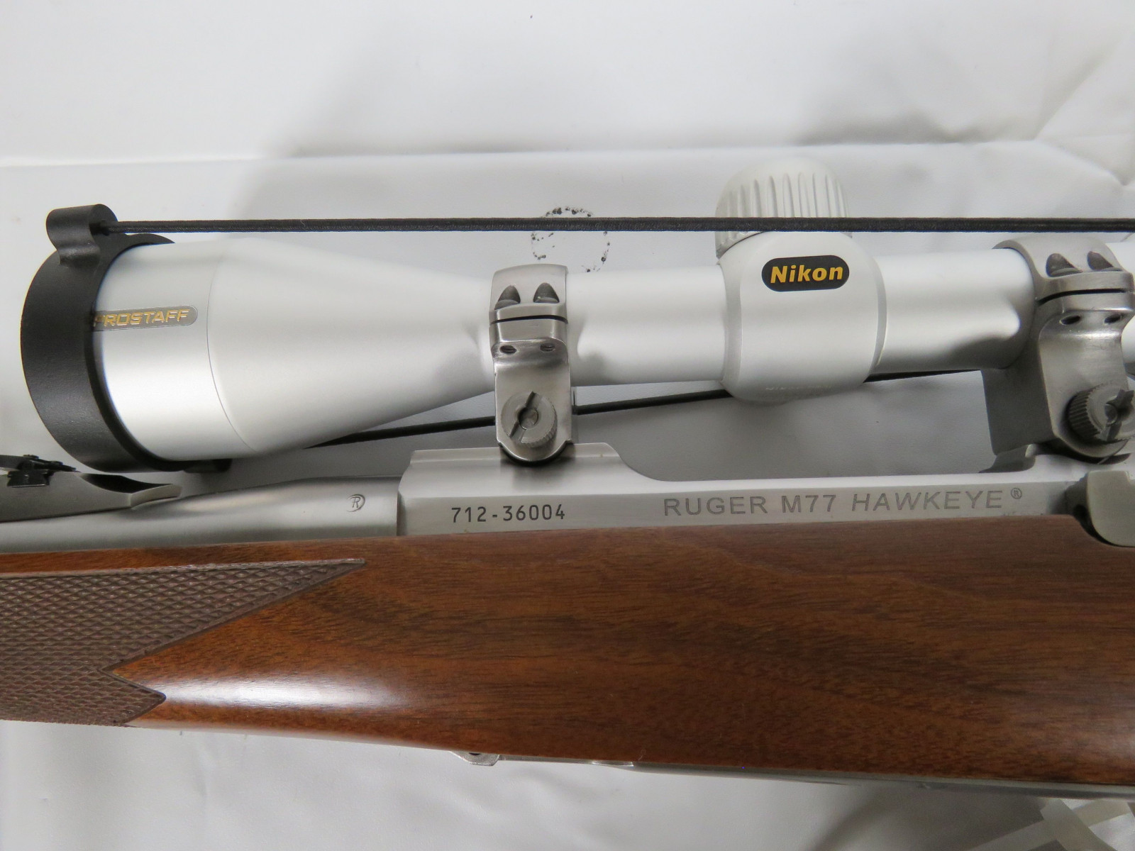 Ruger M77 Hawkeye .275 Rigby Mannlicher Bolt Action Rifle with Scope - Image 8