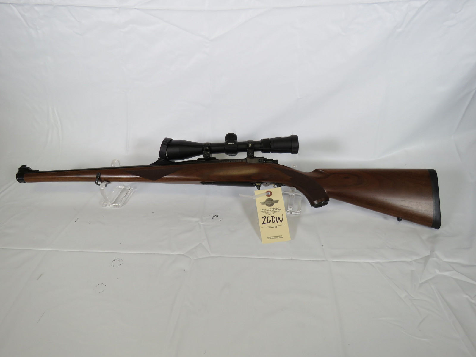 Ruger M77 Mark 2 Mannlicher 308 WIN bolt Action rifle with Scope - Image 1