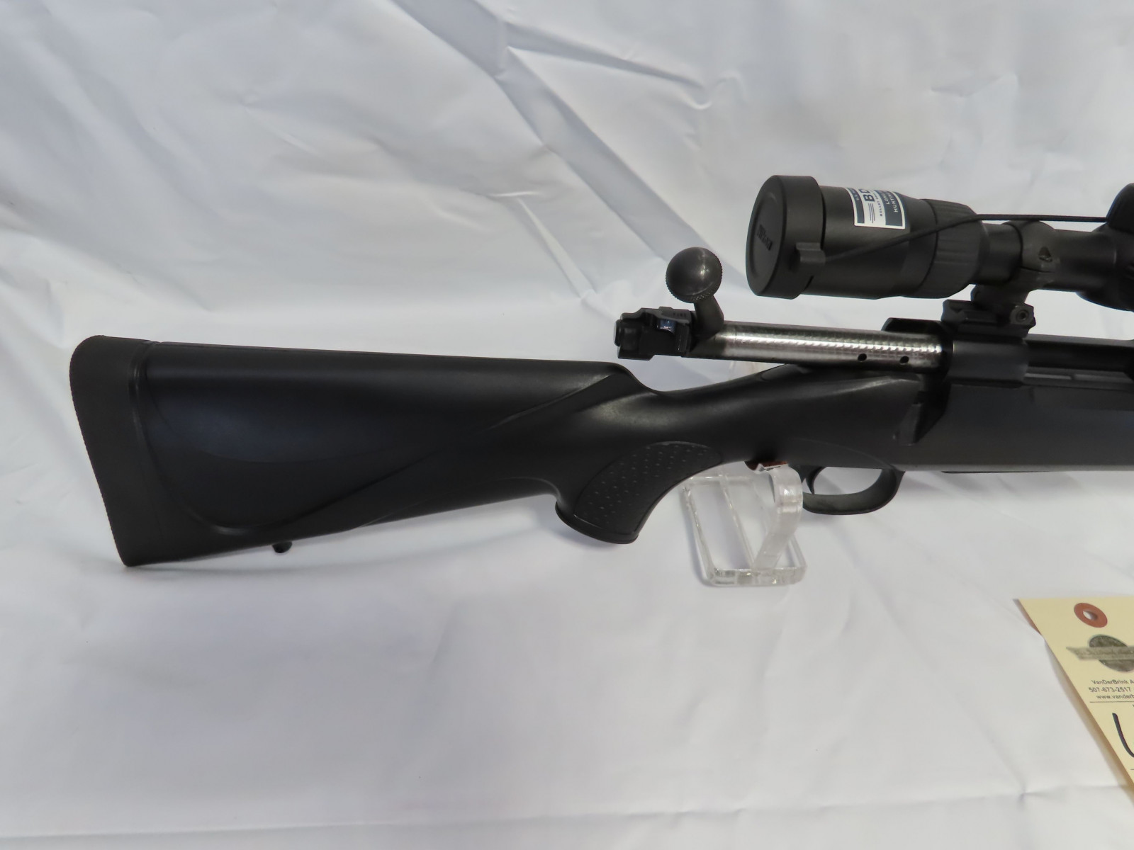 Winchester Model 70 Black Stock 7mm WSM Bolt Action Rifle - Image 8