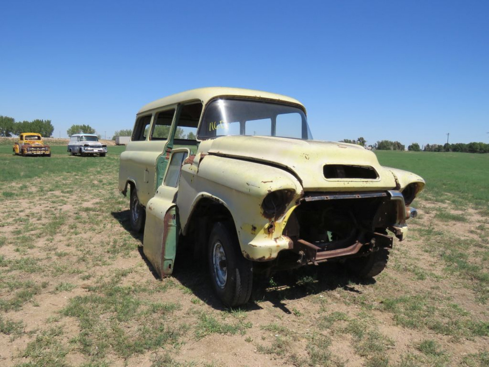 1955 GMC Carry All Suburban Project - Image 1