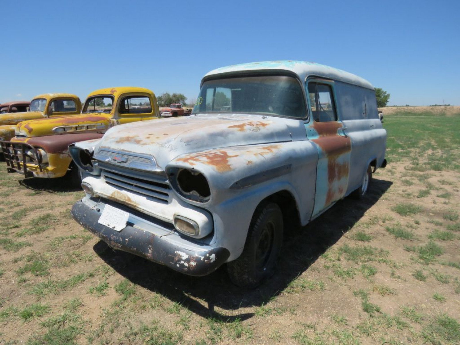 1958 Chevrolet panel Truck - Image 3