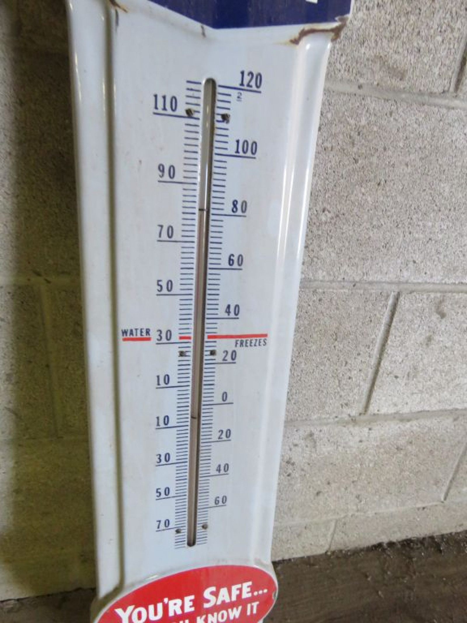 Prestone Porcelain Thermometer - Image 2