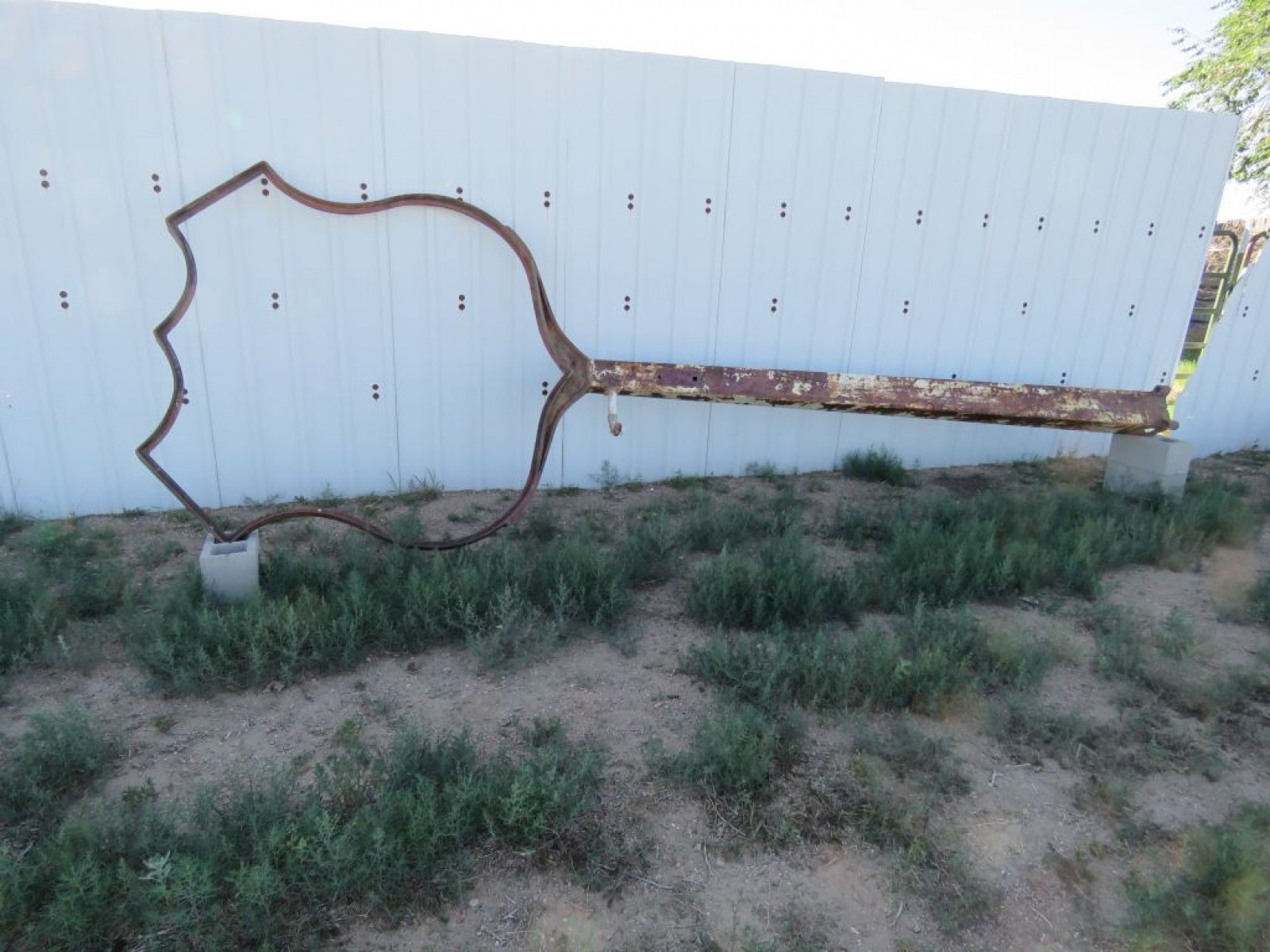 Phillips 66 Pole and Frame - Image 2