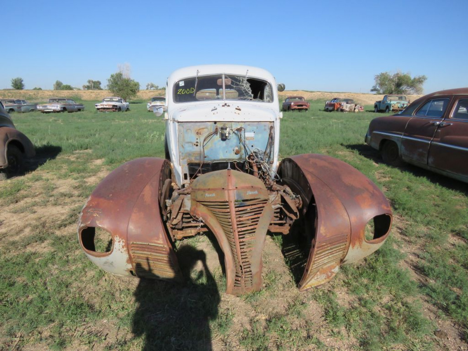 1937 Plymouth 4dr suicide Sedan - Image 2