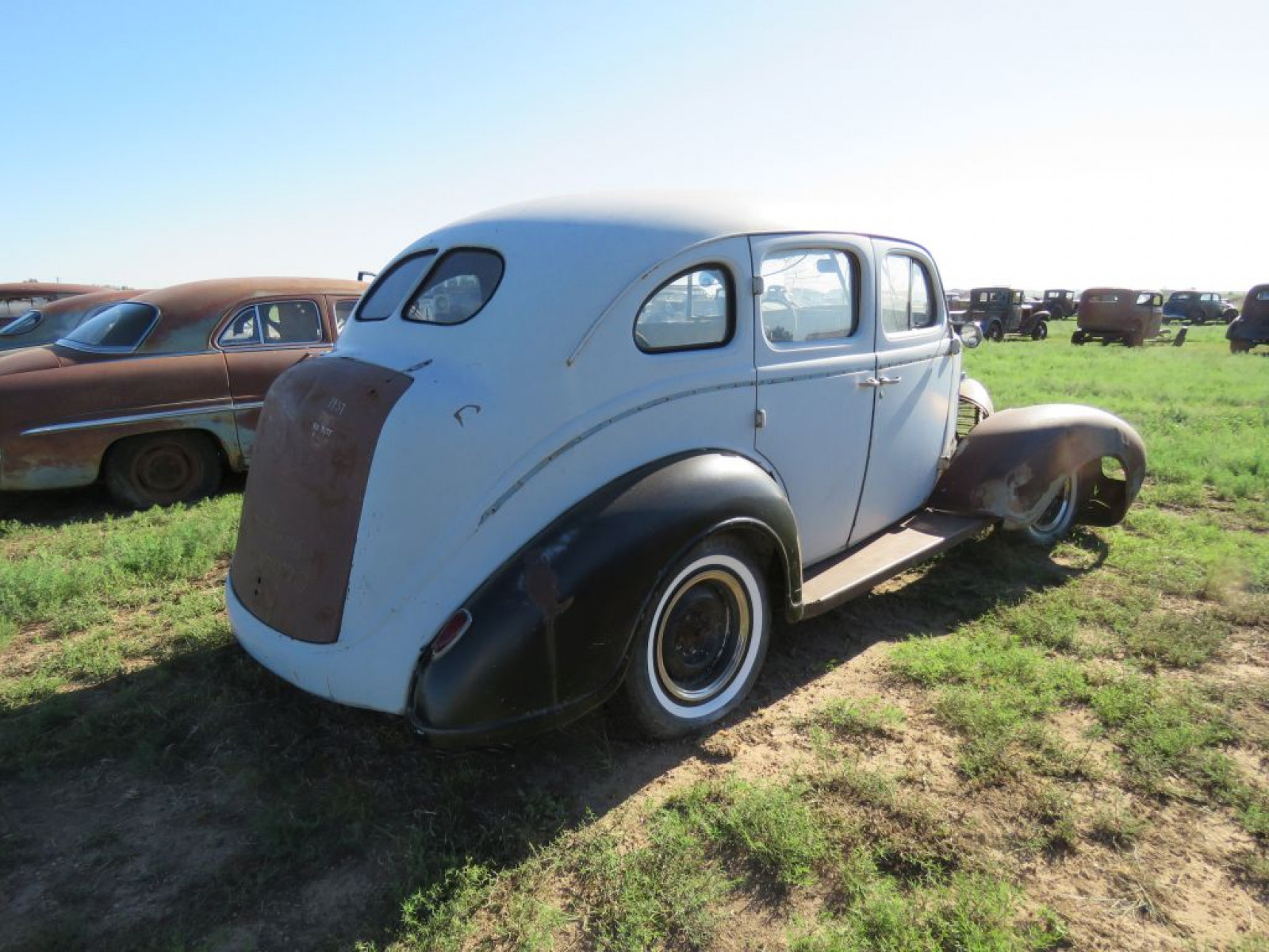 1937 Plymouth 4dr suicide Sedan - Image 5
