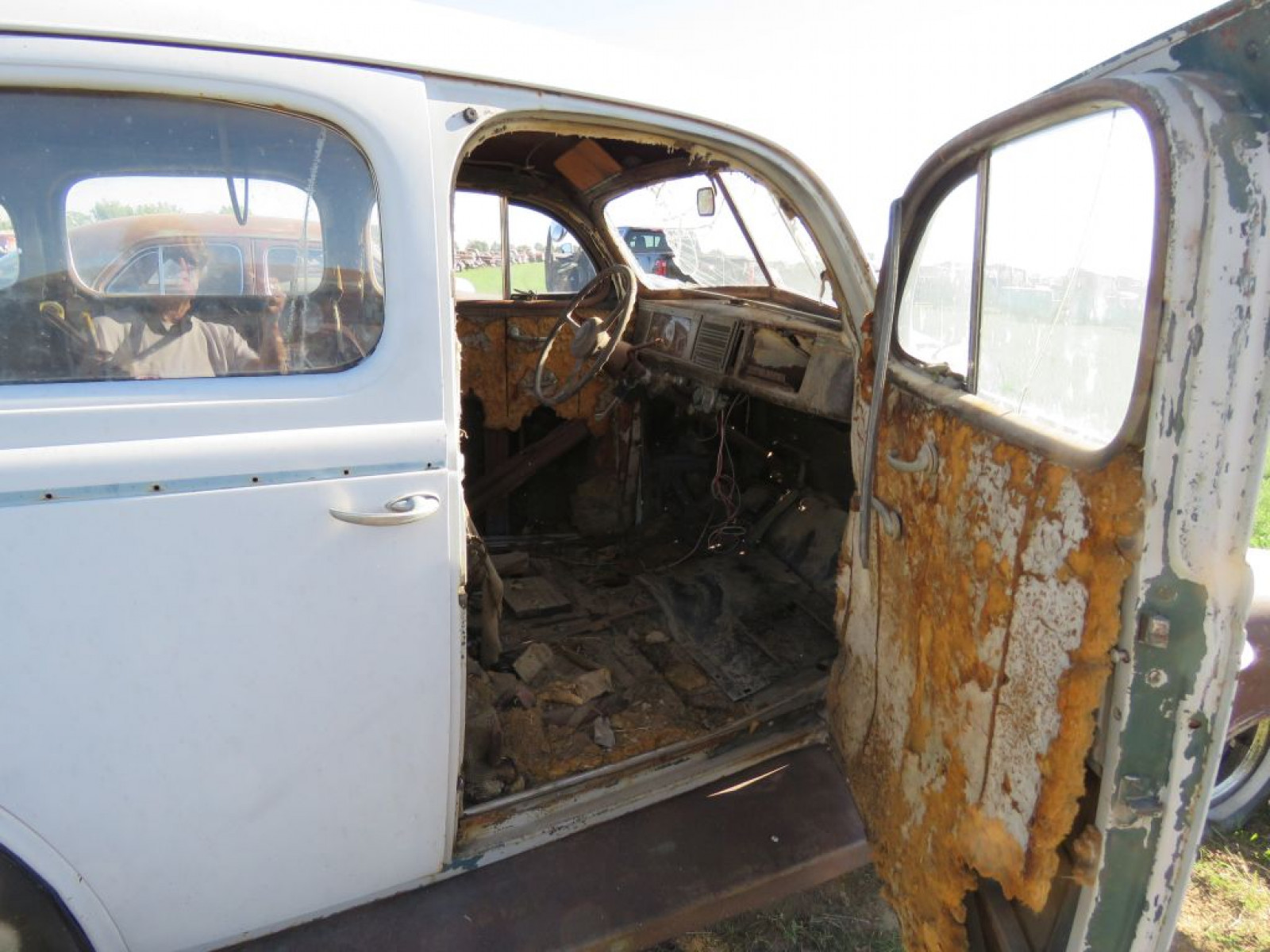 1937 Plymouth 4dr suicide Sedan - Image 6