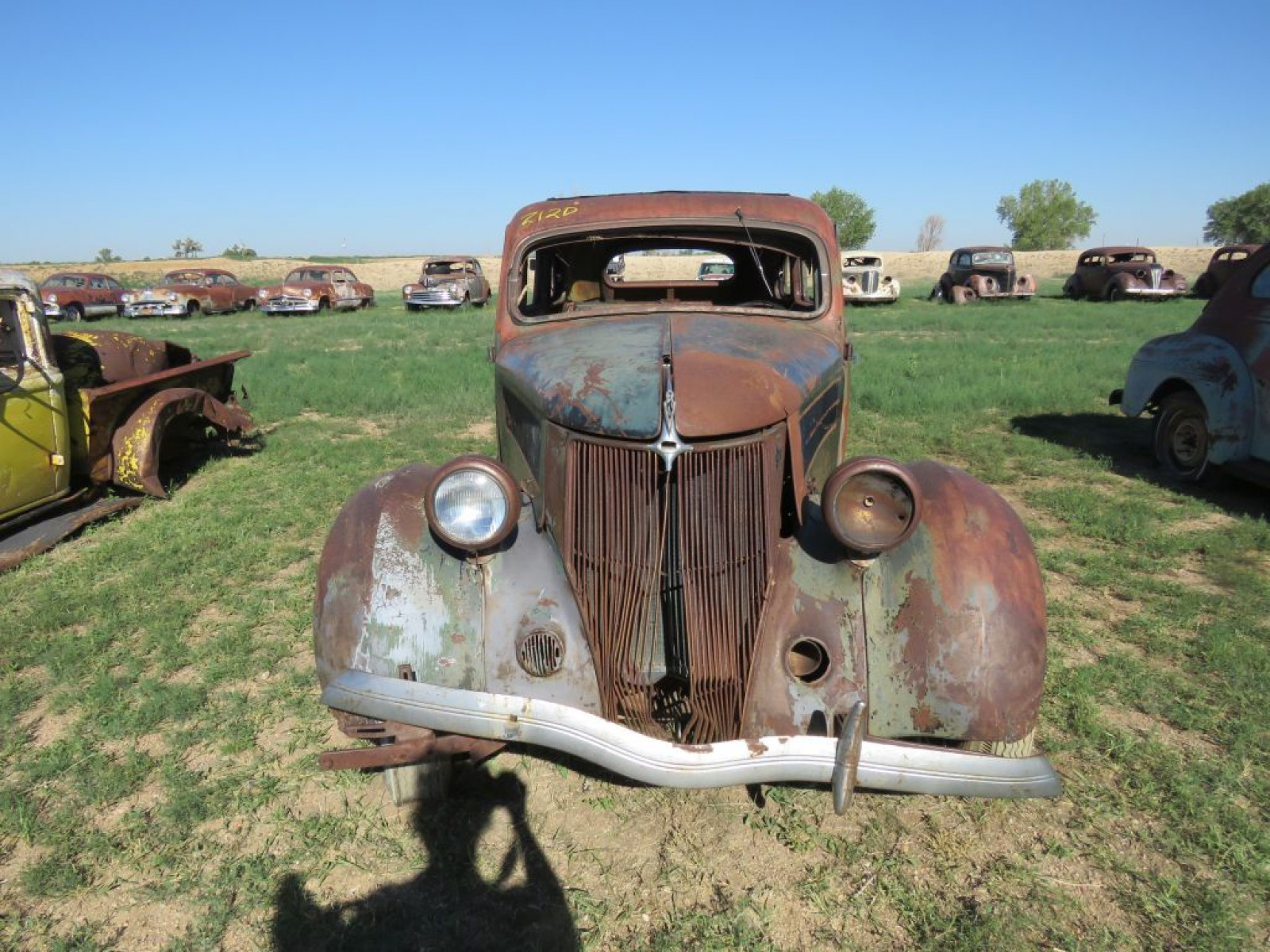 1937 Ford 4dr Suicide Sedan - Image 2