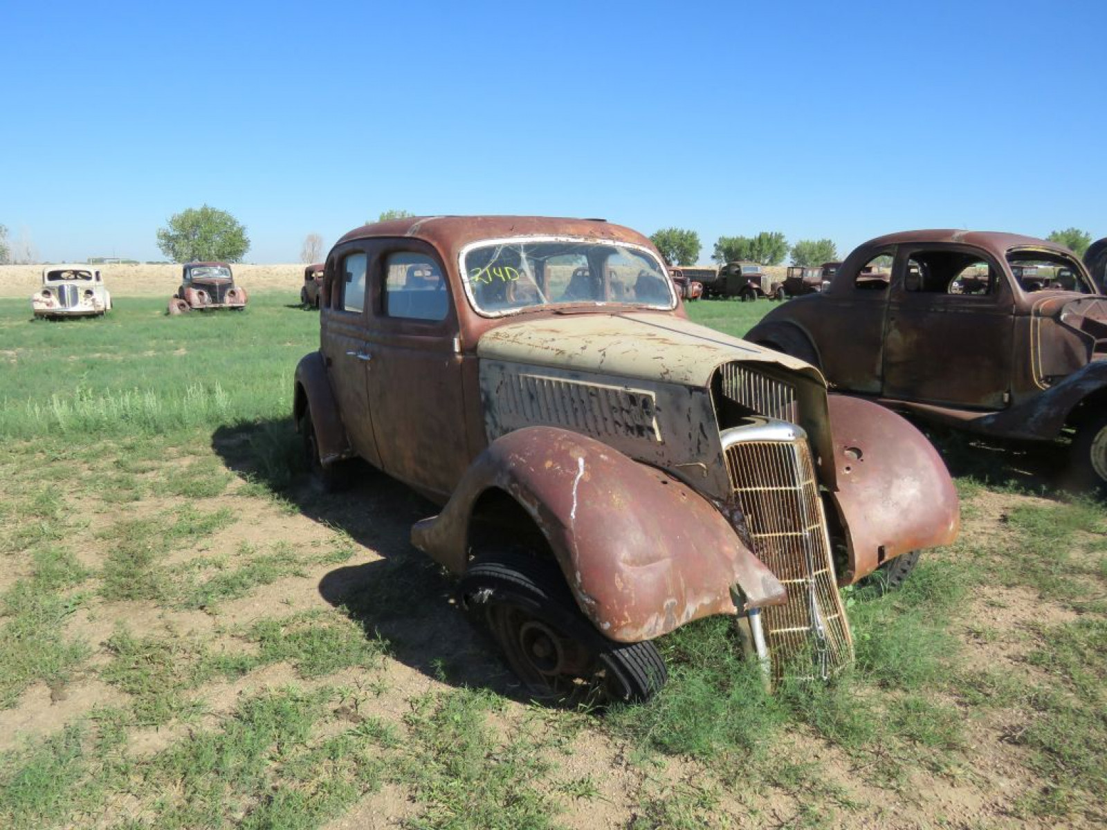 1935 Ford 4dr Suicide Sedan - Image 1
