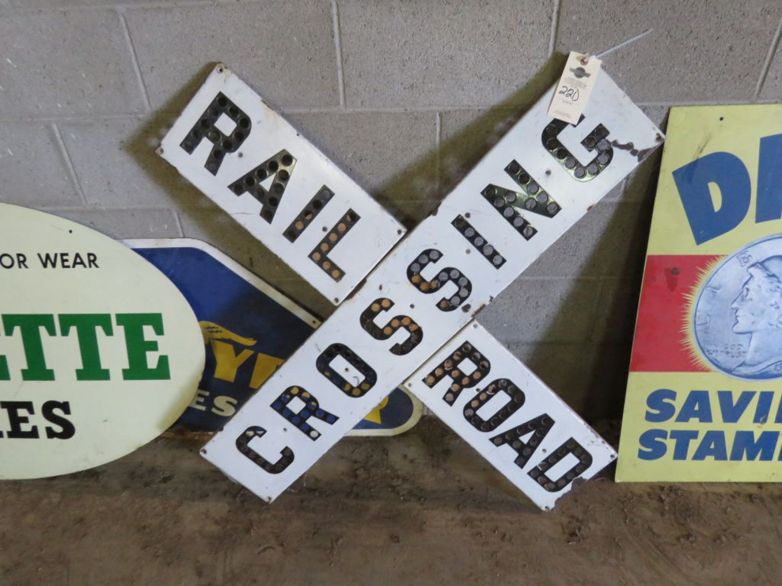 Railroad Crossing Sign - Image 1