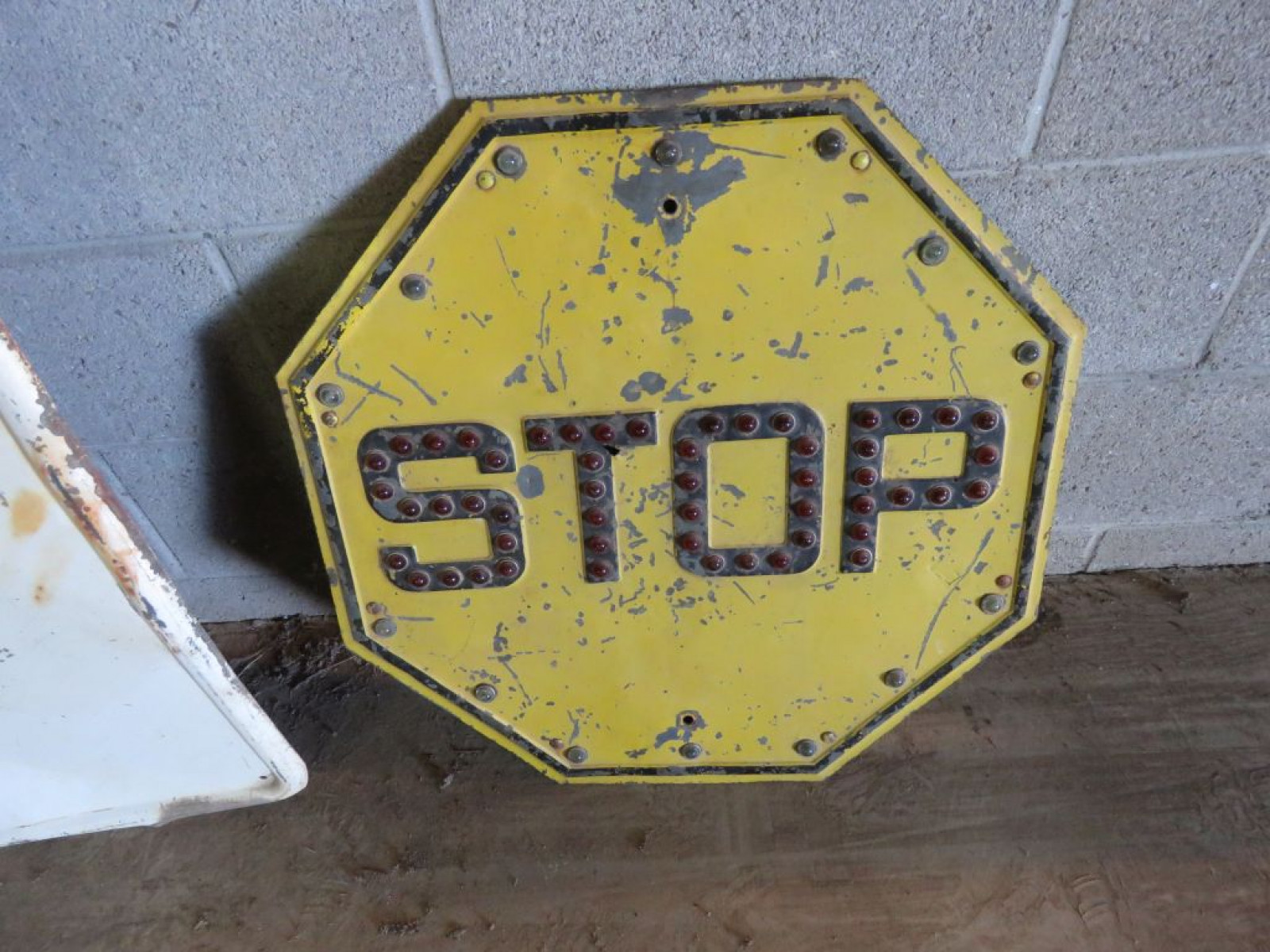 marbled Stop Sign - Image 1