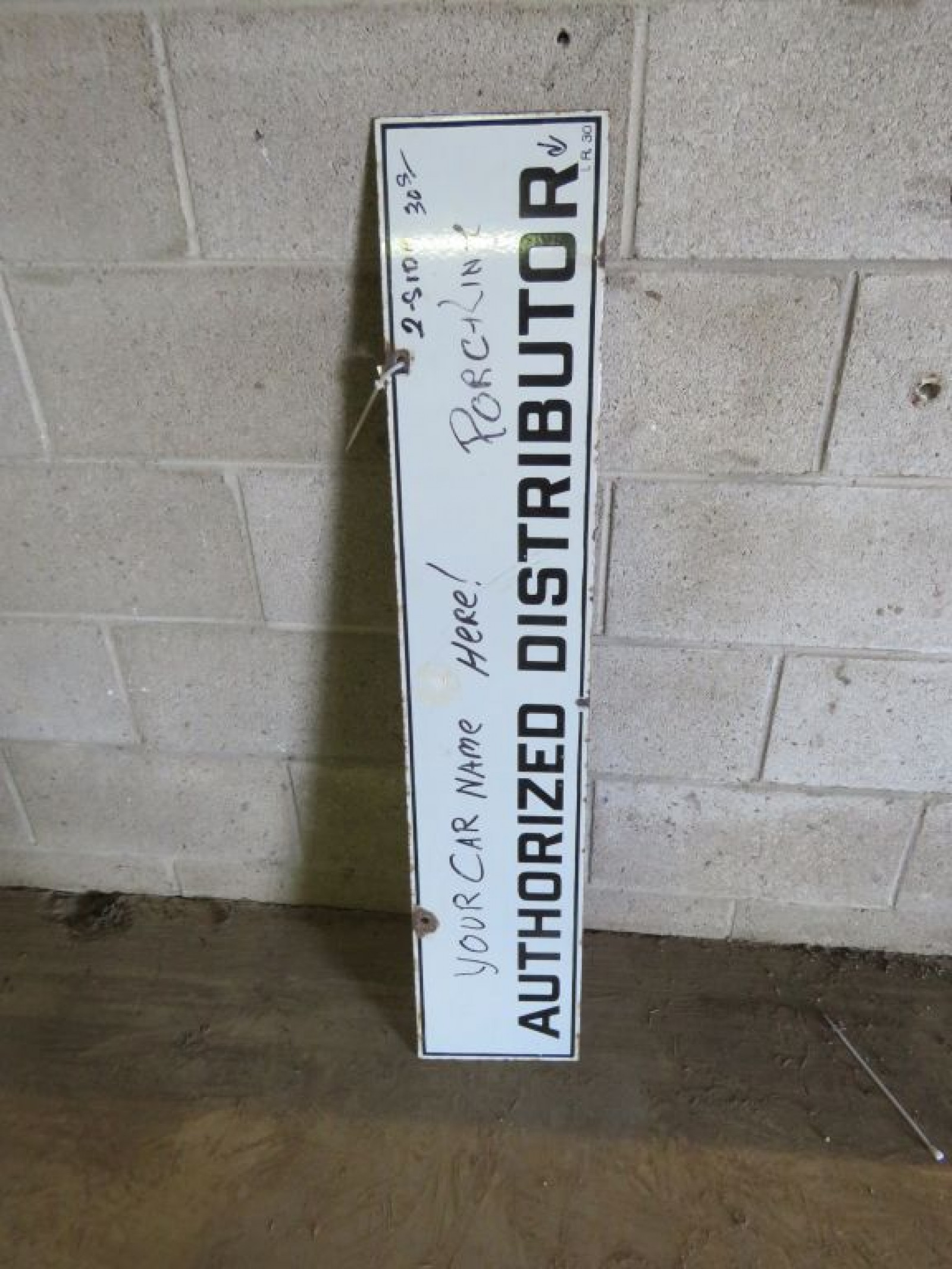 Authorized Dealer Sign unassigned - Image 2