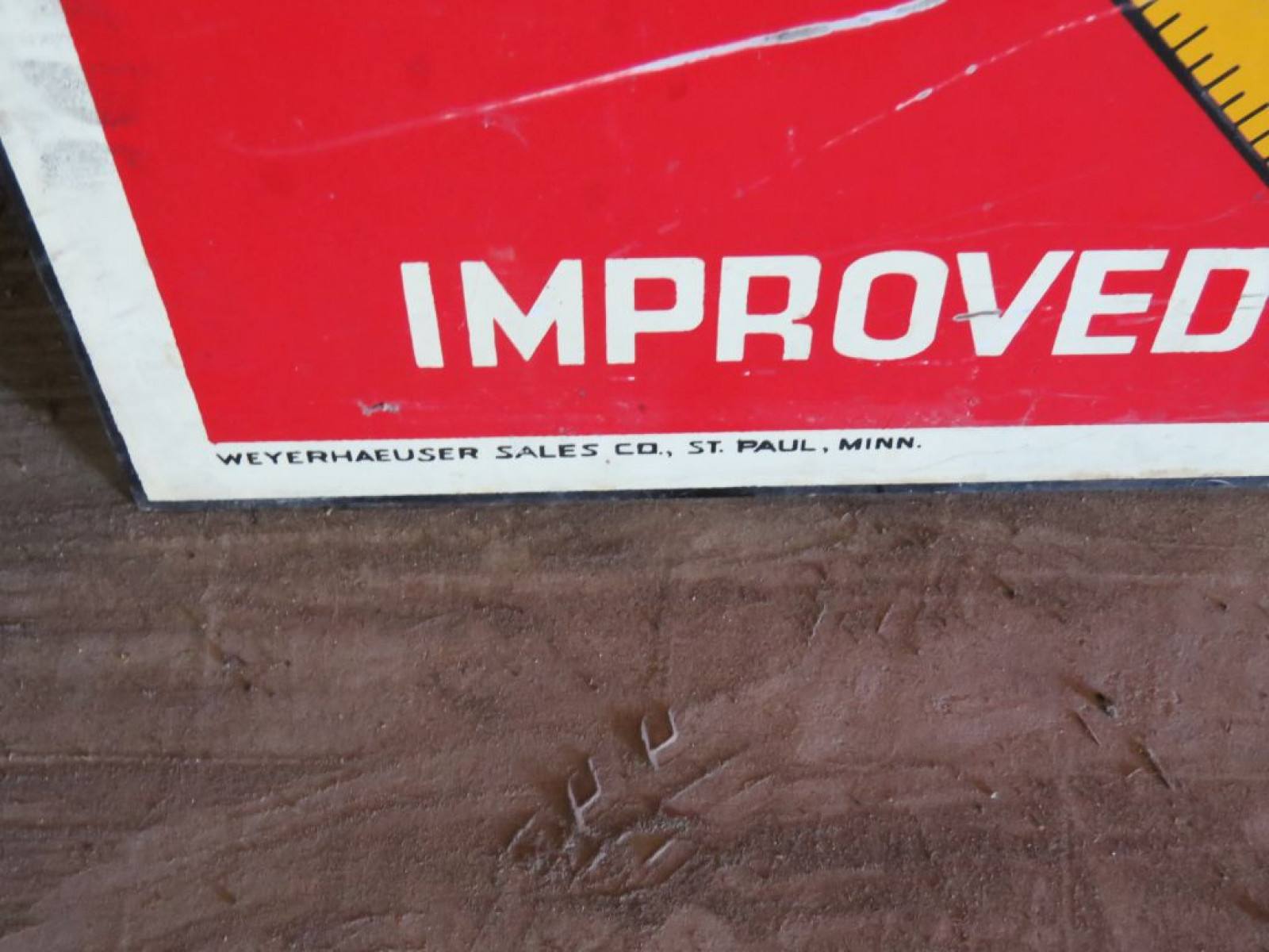 4-Square Lumber Sign - Image 2
