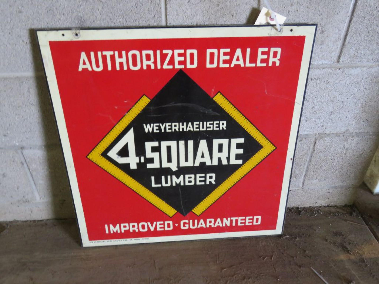 4-Square Lumber Sign - Image 3