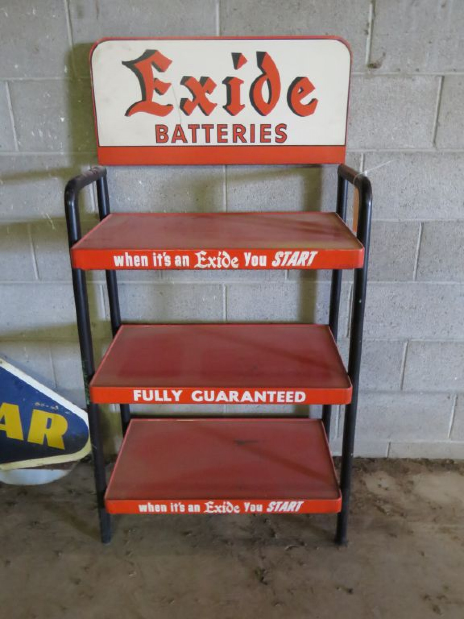 Exide Batteries Display Rack - Image 1