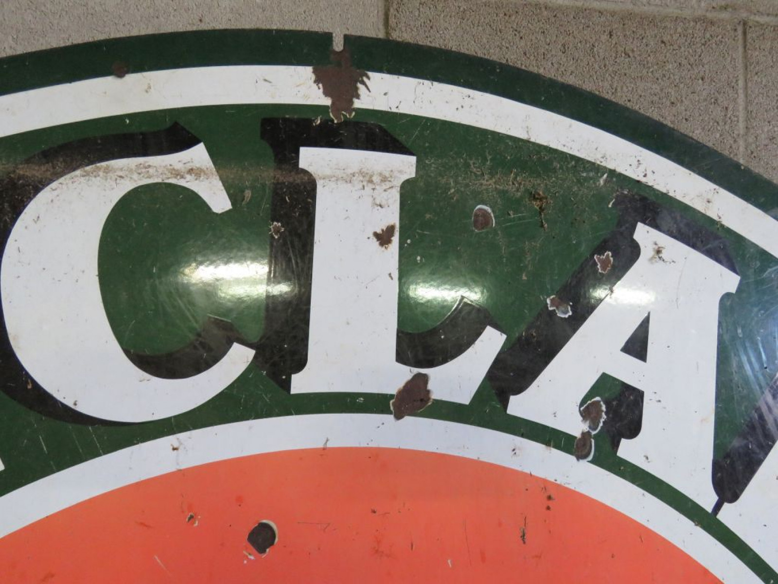 Sinclair Double Sided Porcelain Sign - Image 5