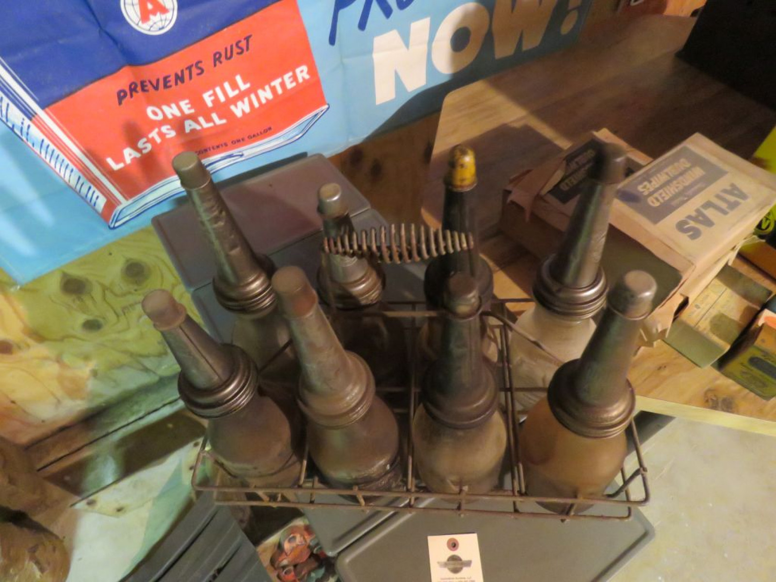 Case of Glass Oil Bottles - Image 2