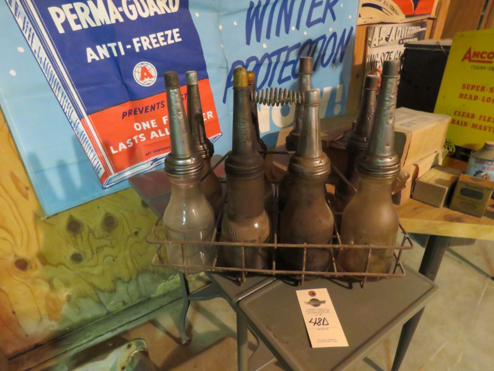 Case of Glass Oil Bottles - Image 3
