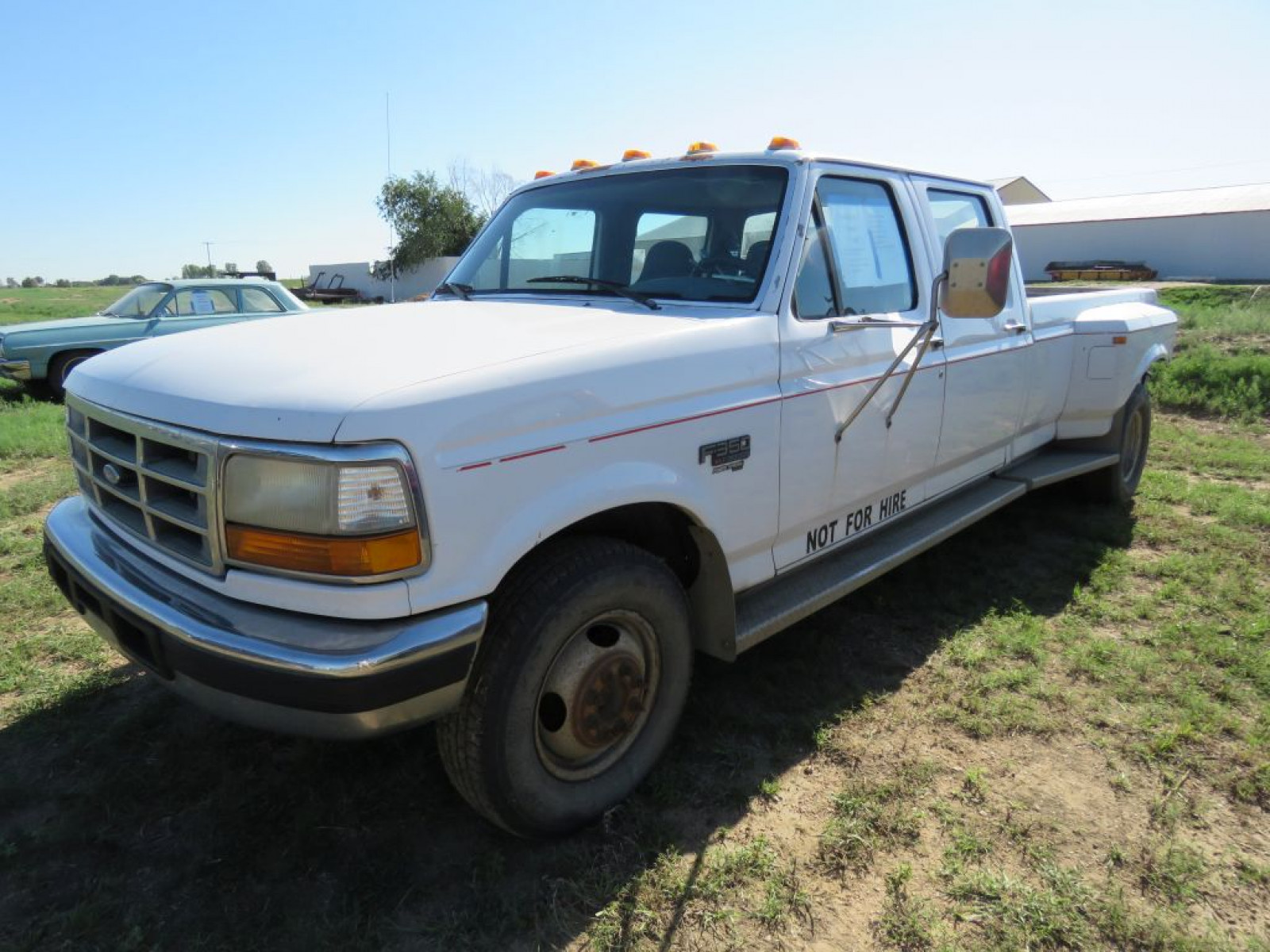 1995 Ford F-350 XLT 7.3 Power stroke Diesel Dually Pickup - Image 4